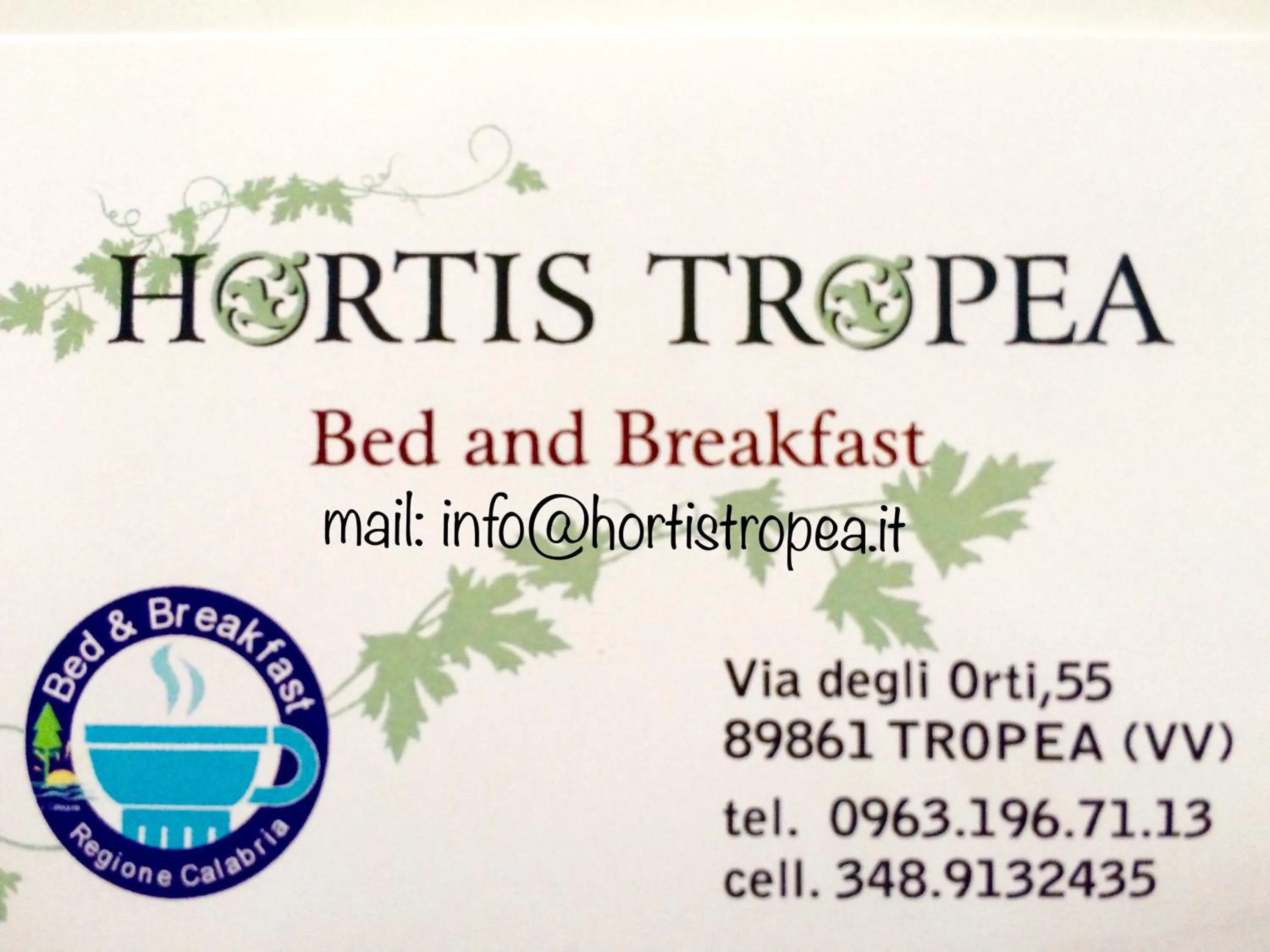 B&B Hortis Tropea