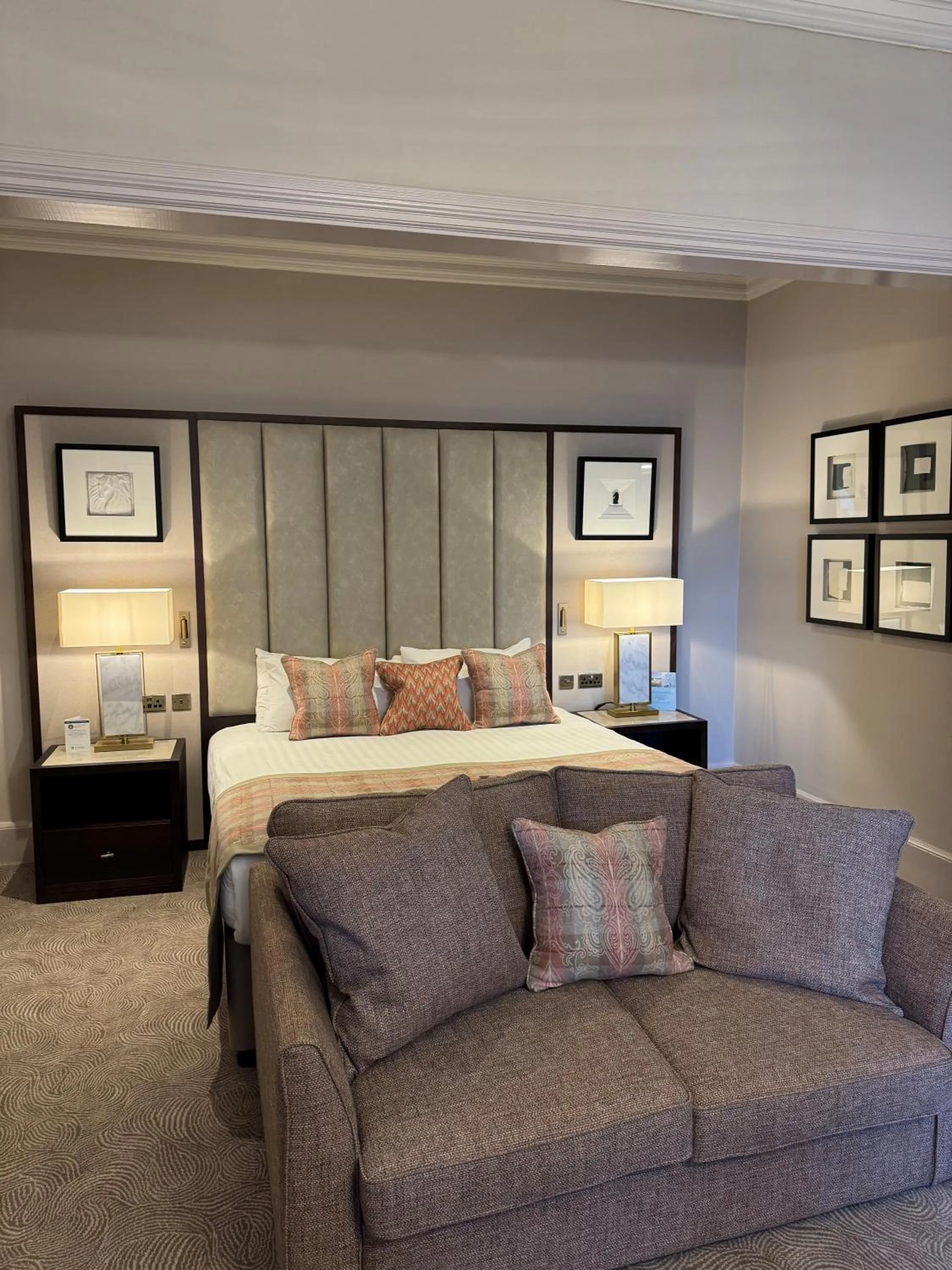 Bedroom, Bed in Macdonald Berystede Hotel & Spa