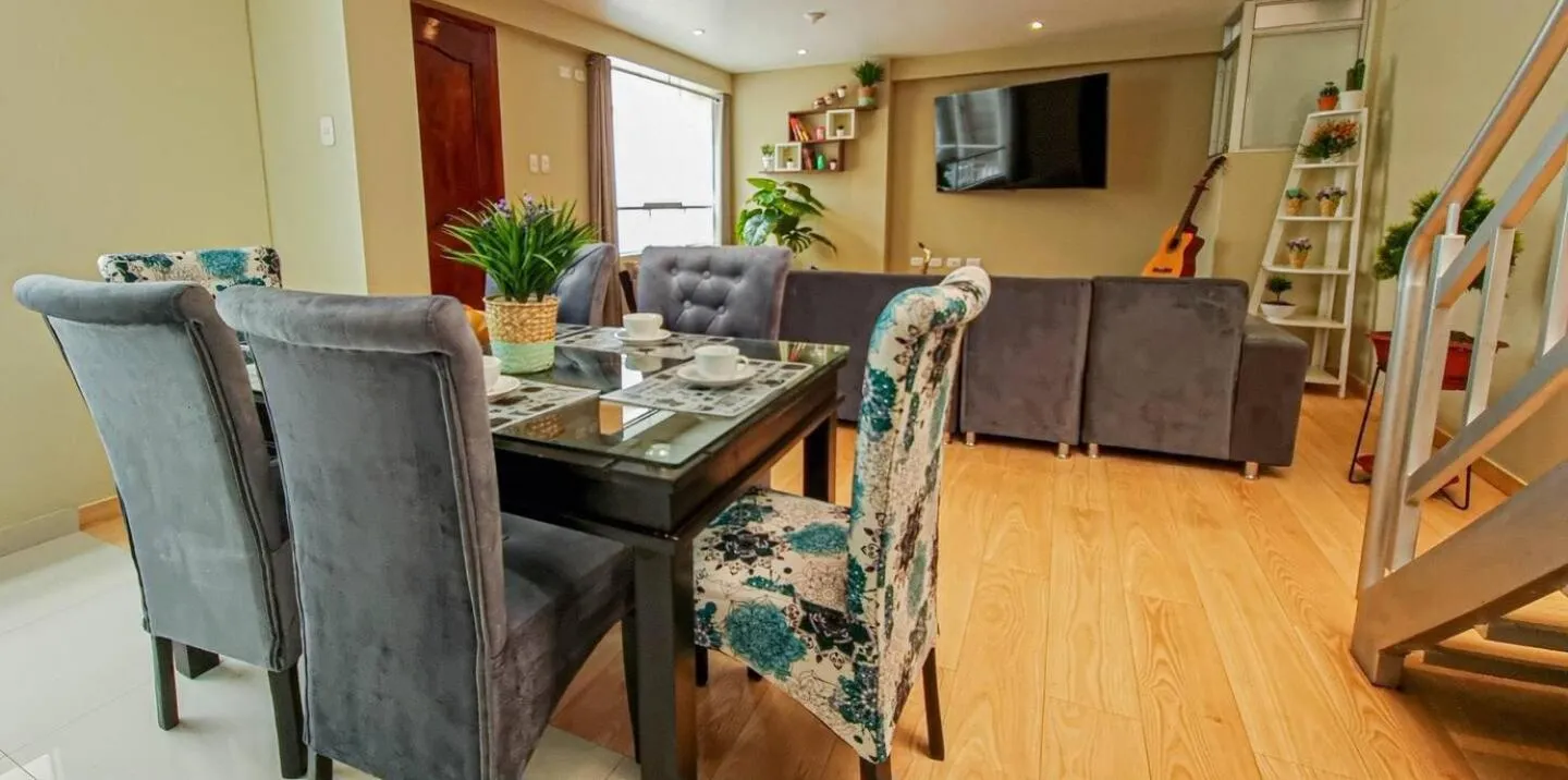 Dining area in Velvet residence