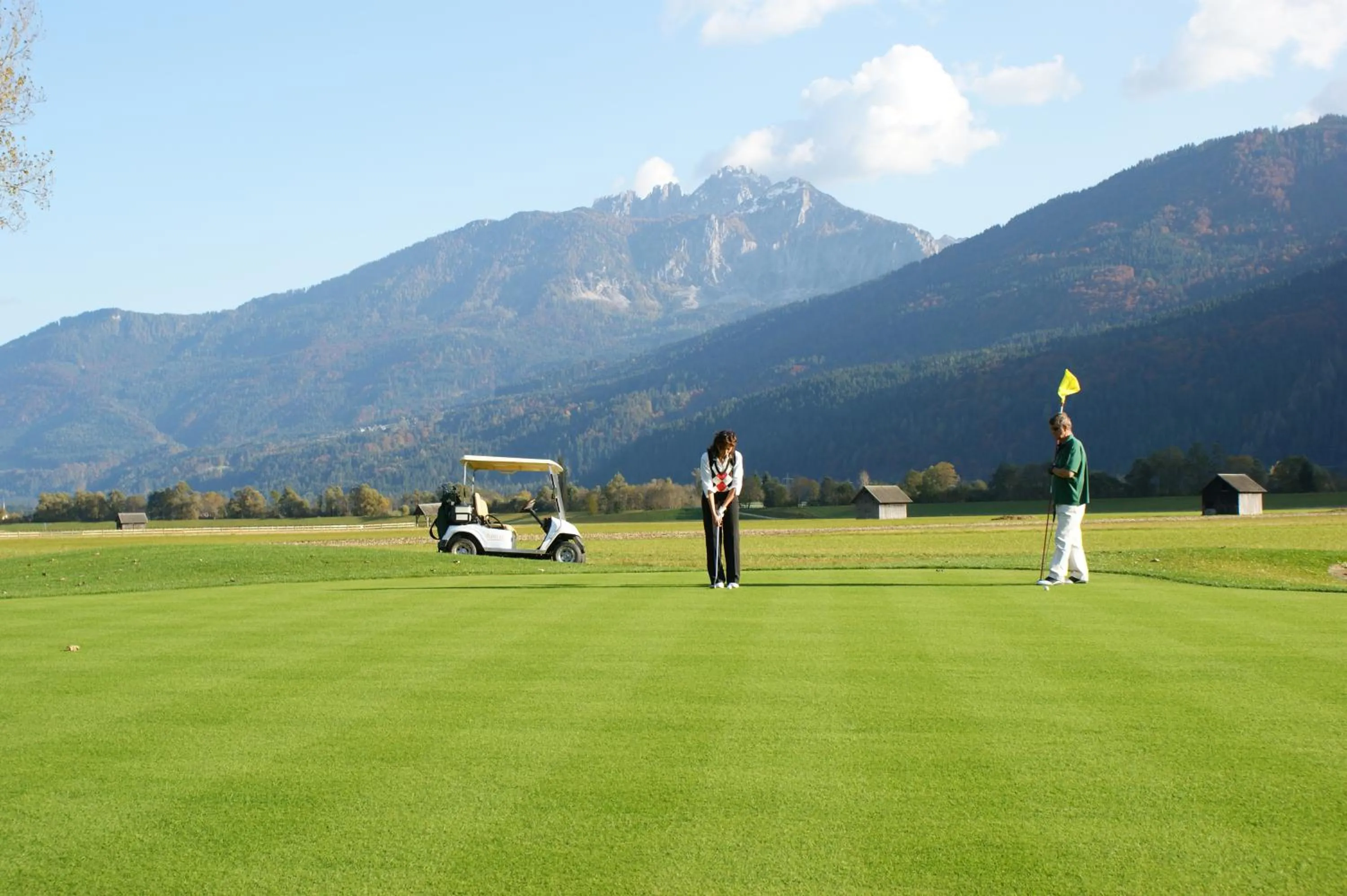 Golfcourse in Hotel Nassfeld