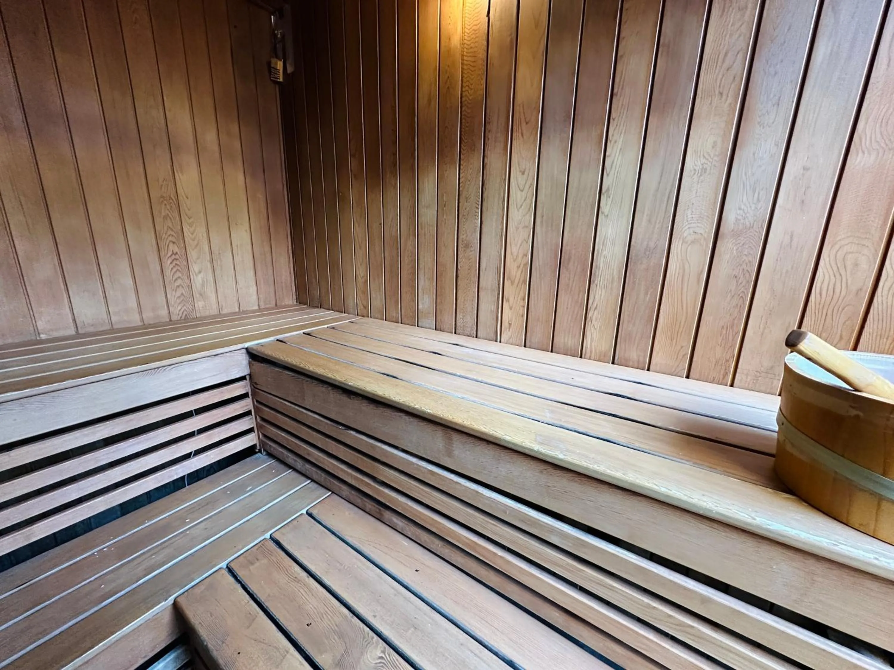 Sauna in New Bath Hotel & Spa, a member of Radisson Individuals