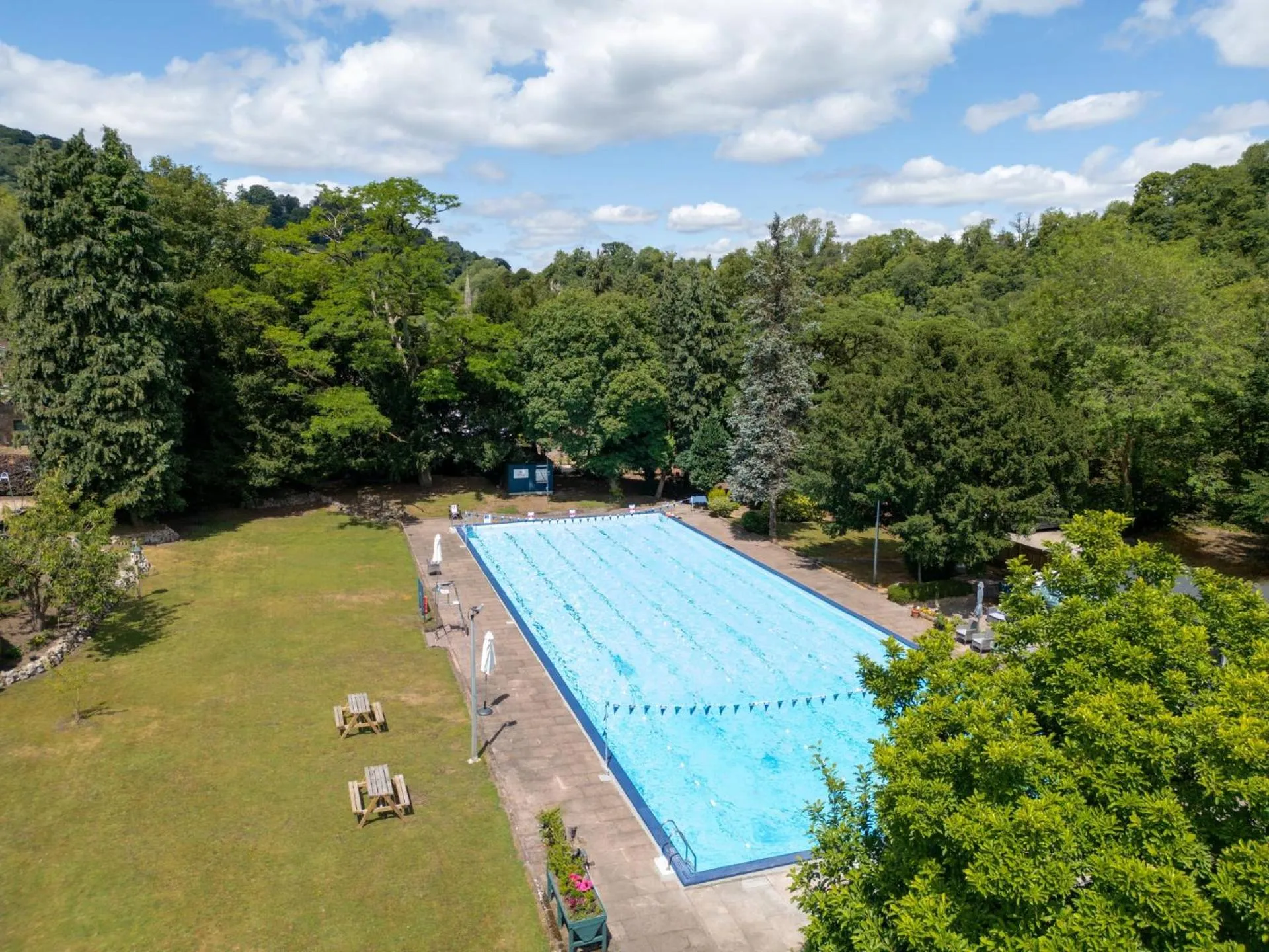 Swimming pool in New Bath Hotel & Spa, a member of Radisson Individuals