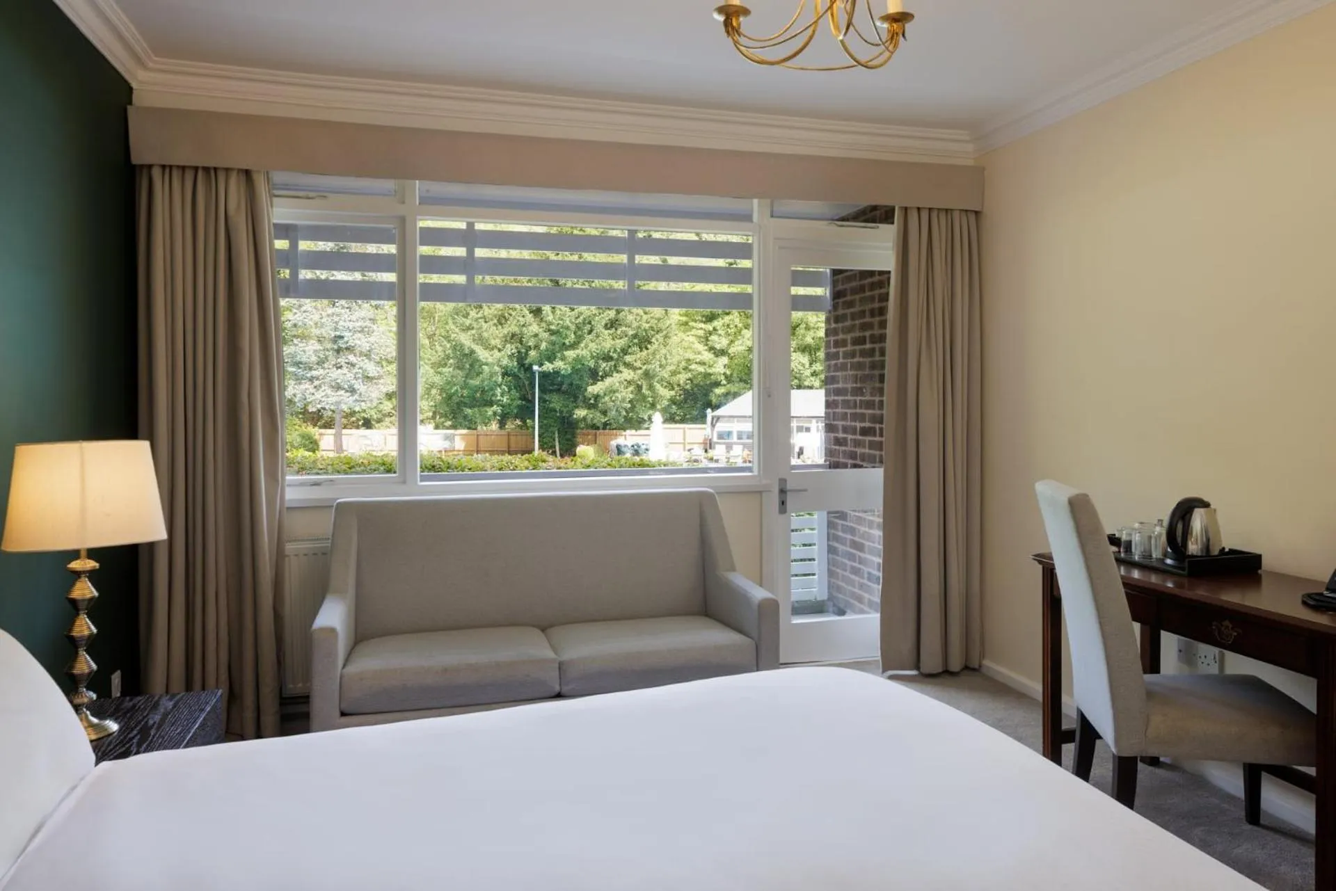 Balcony/Terrace, Bed in New Bath Hotel & Spa, a member of Radisson Individuals