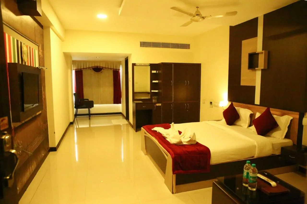 Bedroom, Bed in Hotel Rock Fort View