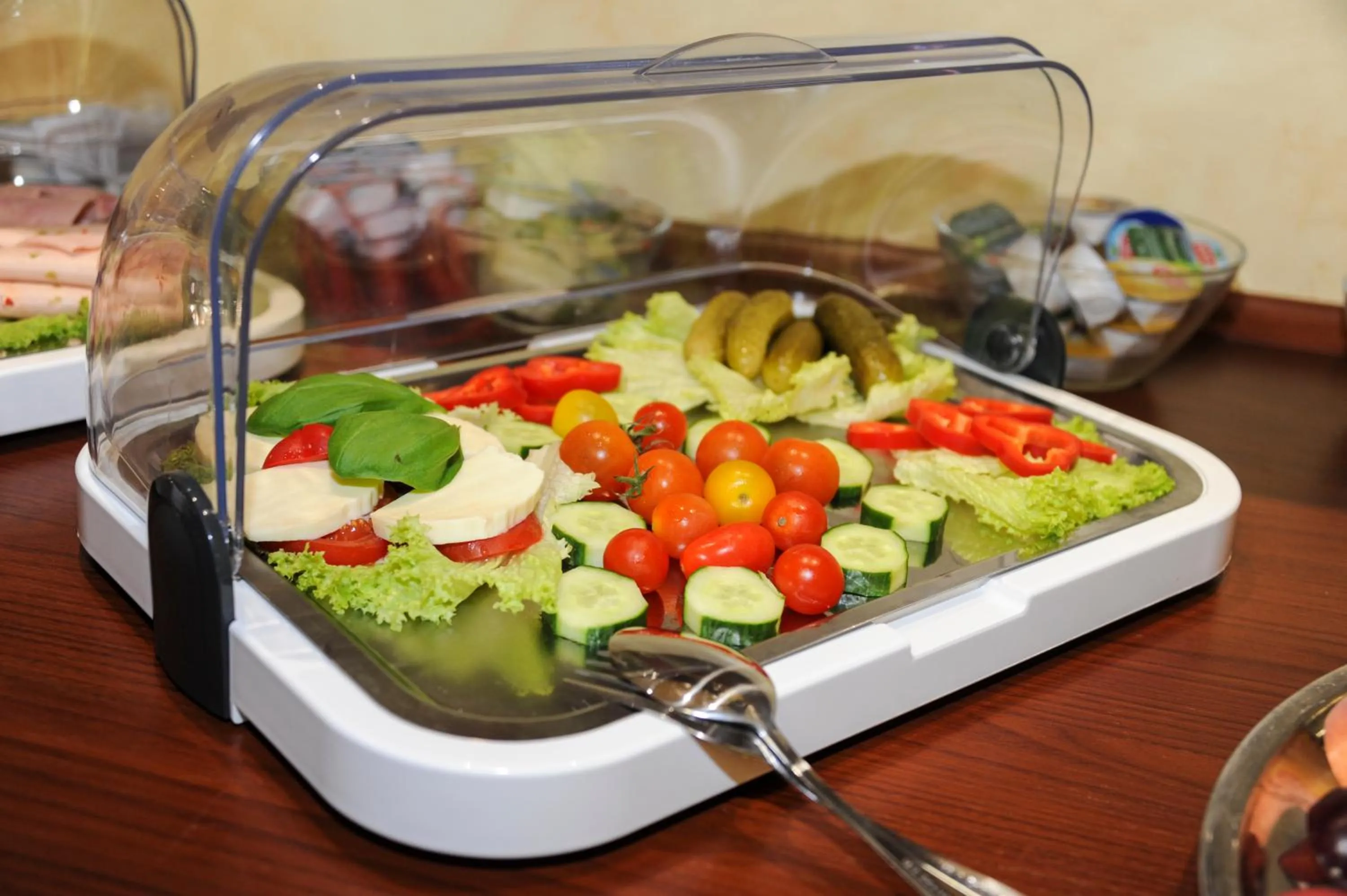 Buffet breakfast in Hotel Medaillon