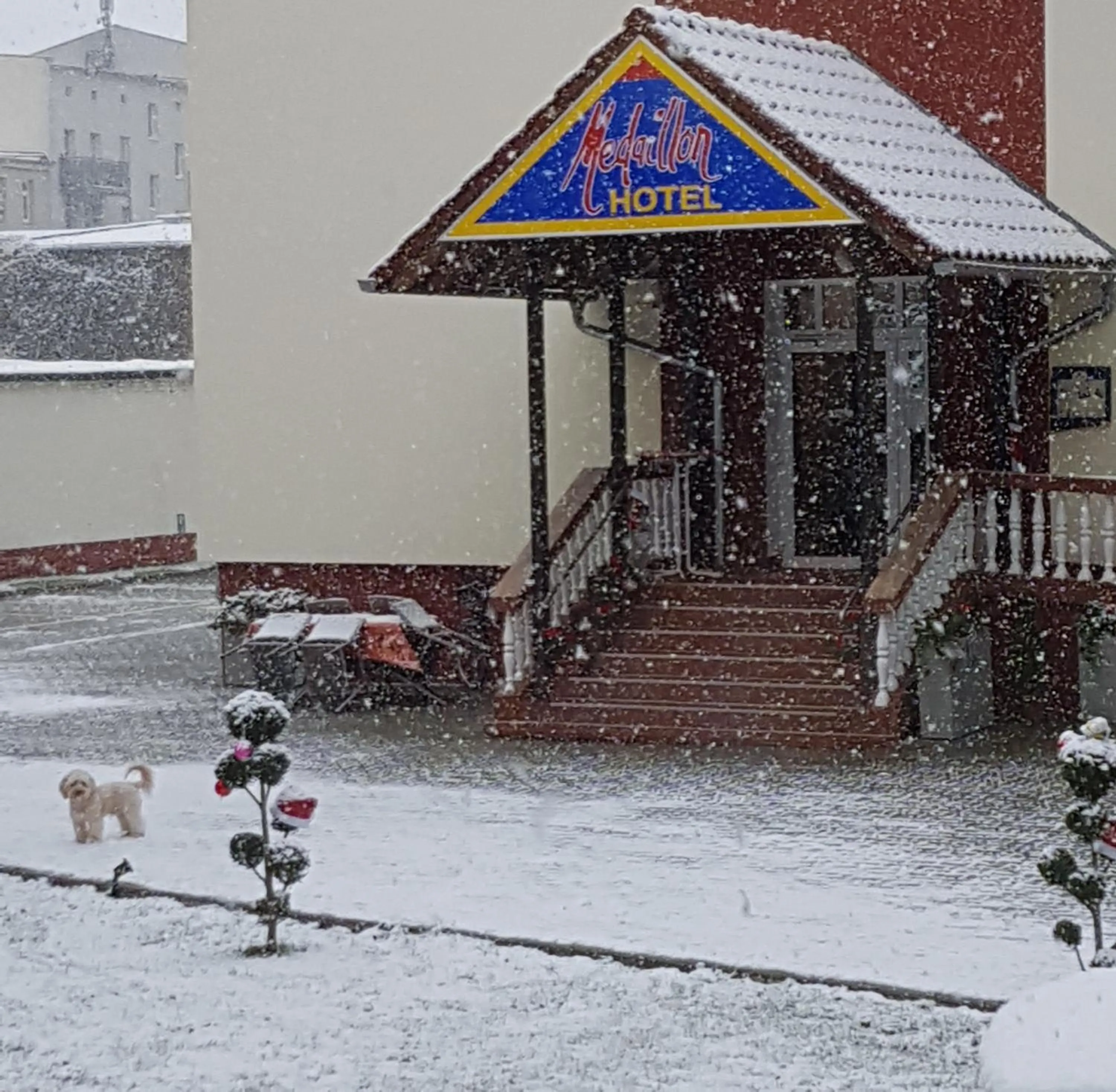 Property building in Hotel Medaillon