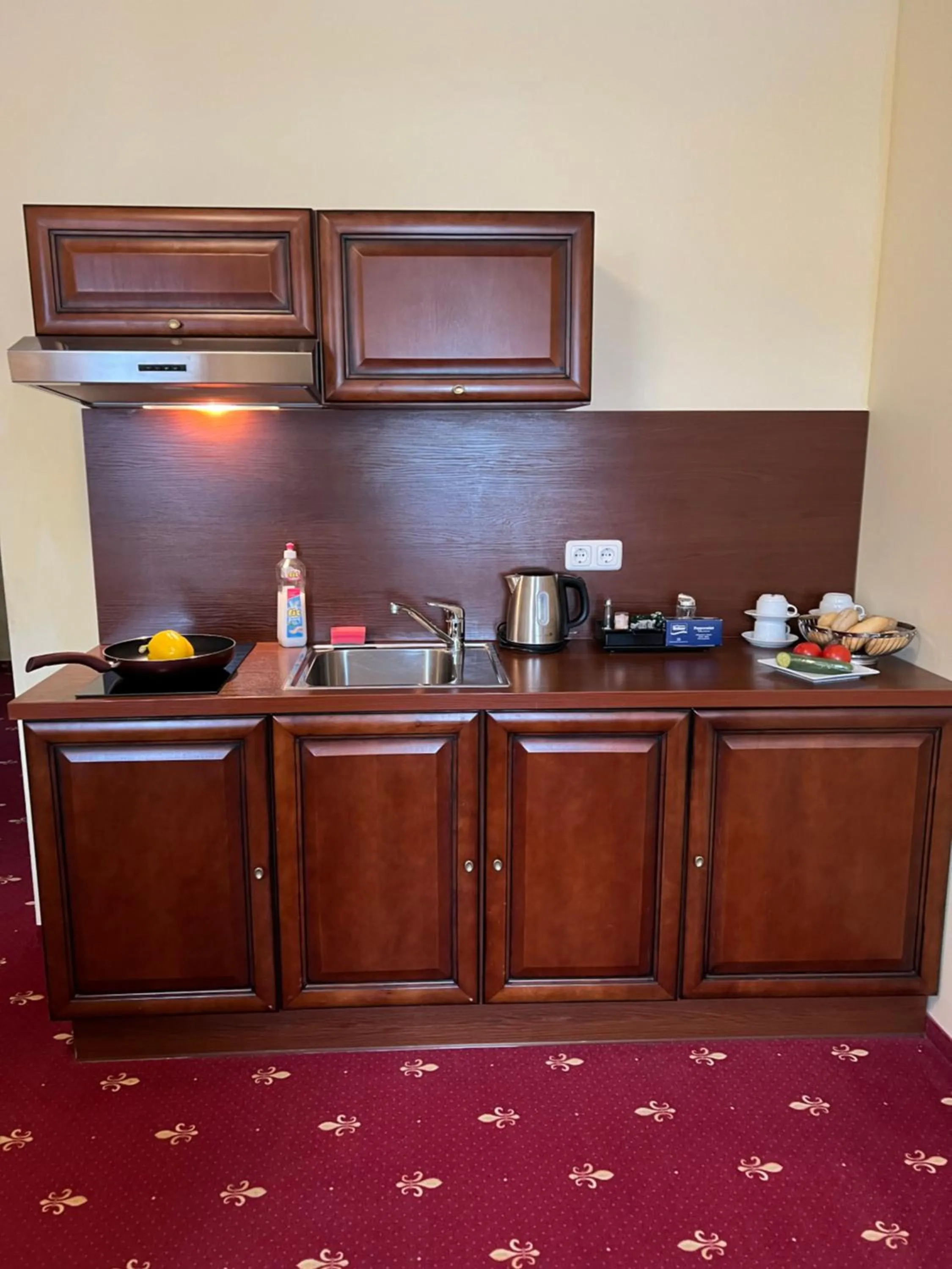 Coffee/tea facilities in Hotel Medaillon