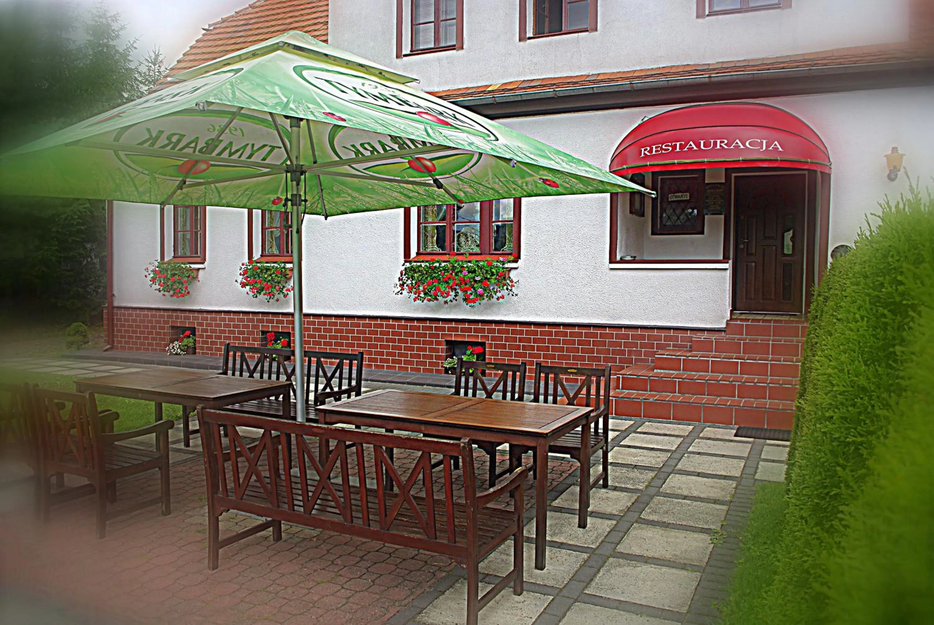 Garden in Zajazd Biały Dom