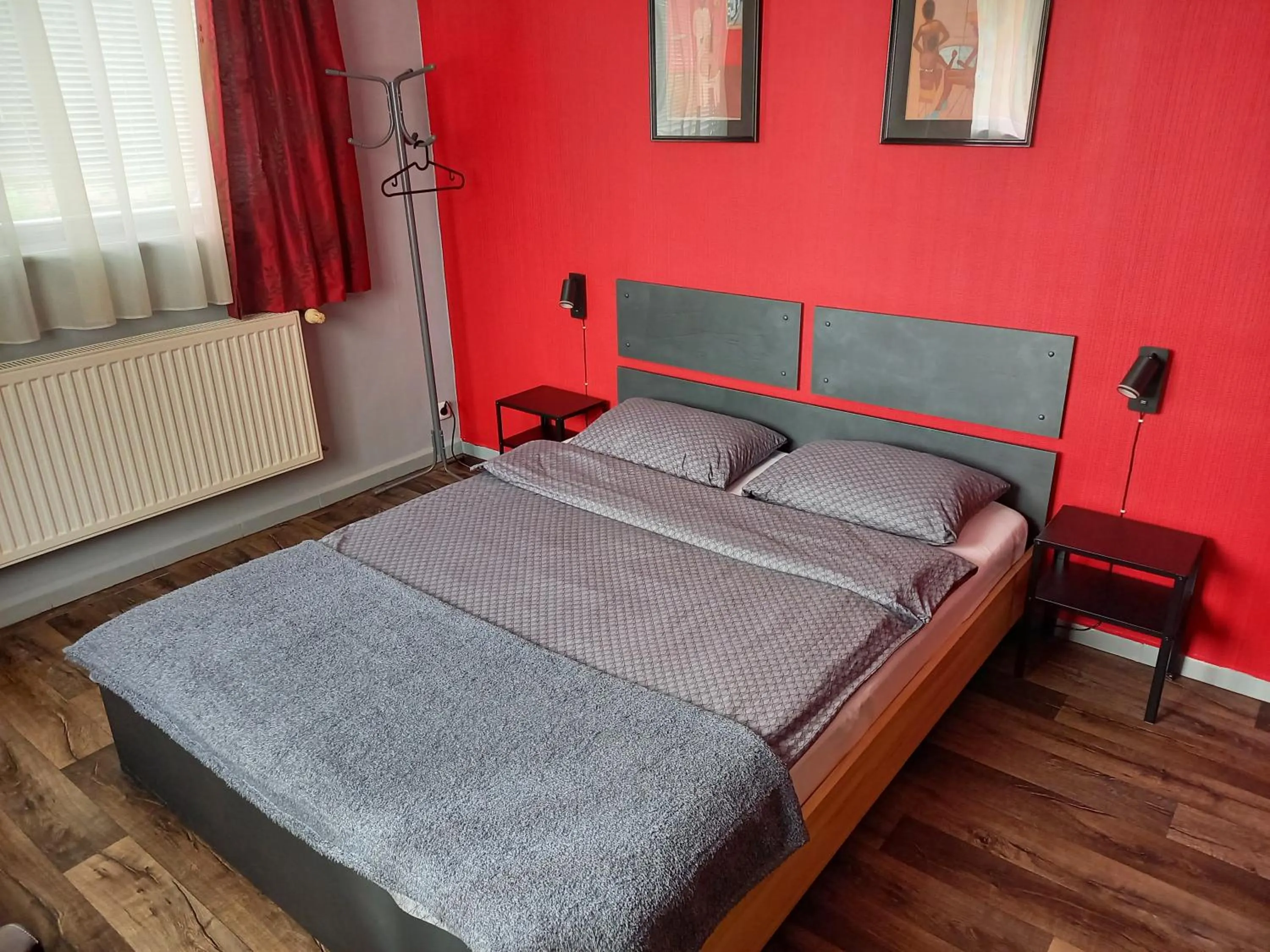 Bed in Zajazd Biały Dom