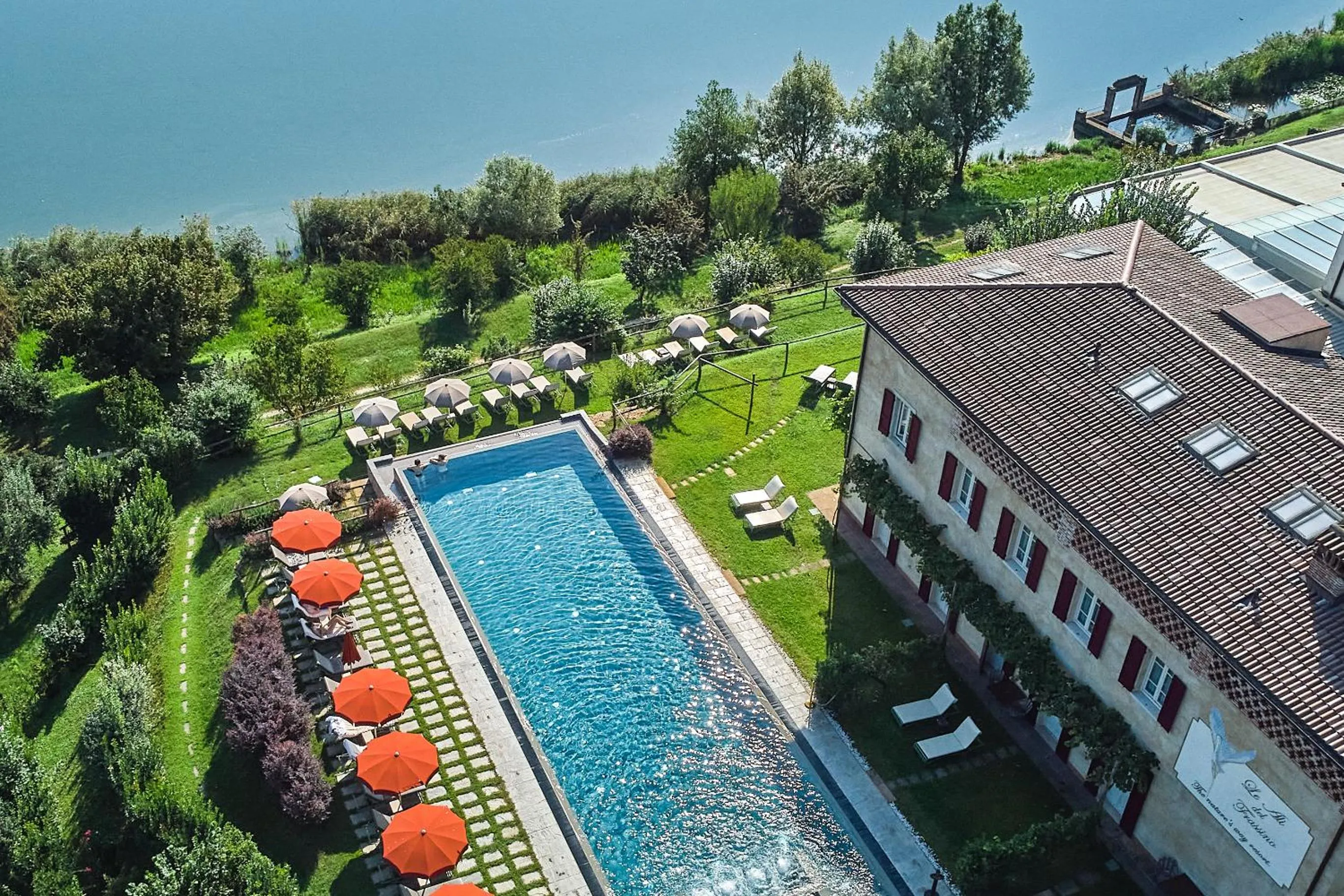 Swimming pool in Le Ali Del Frassino