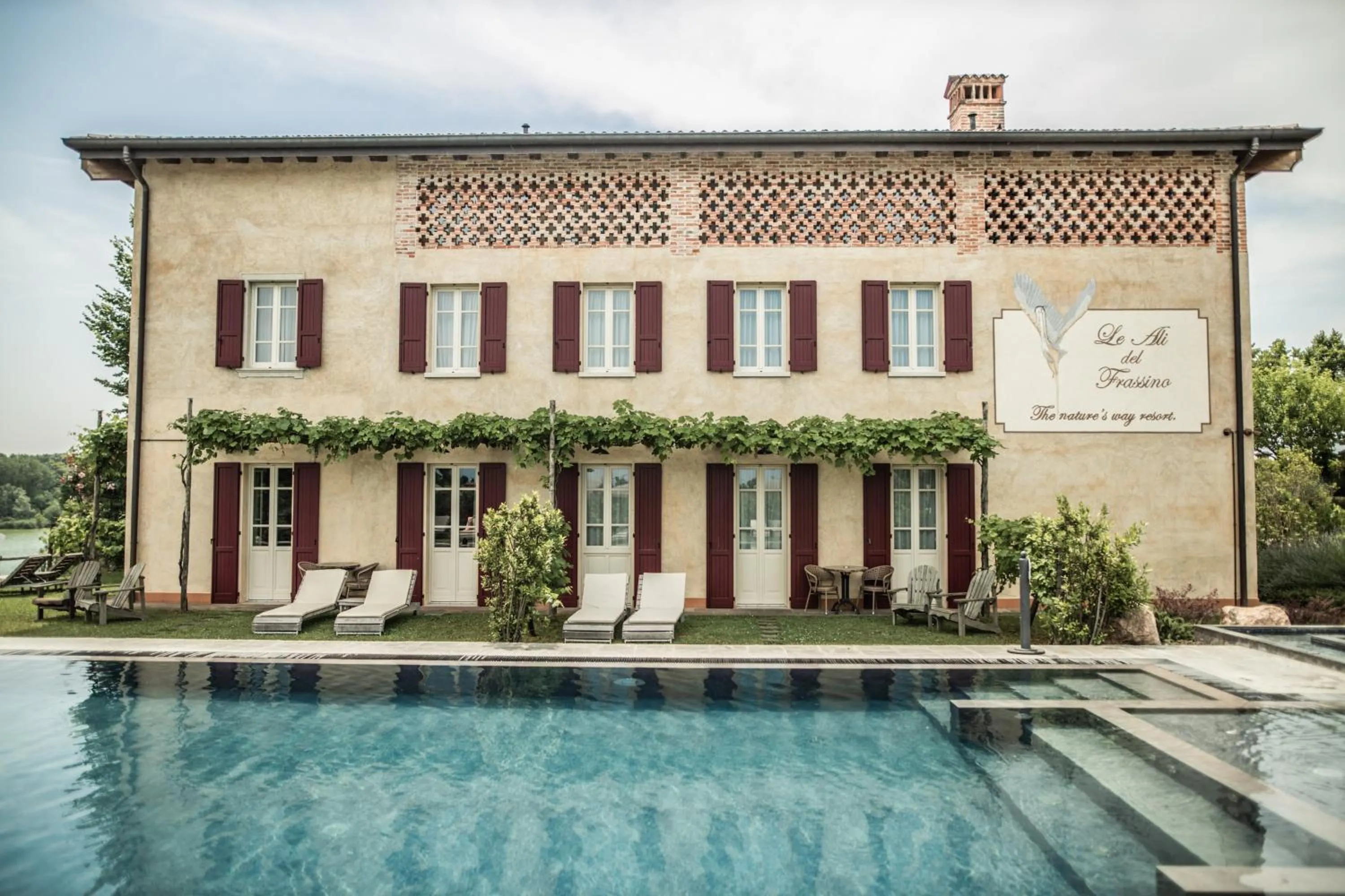 Swimming pool in Le Ali Del Frassino