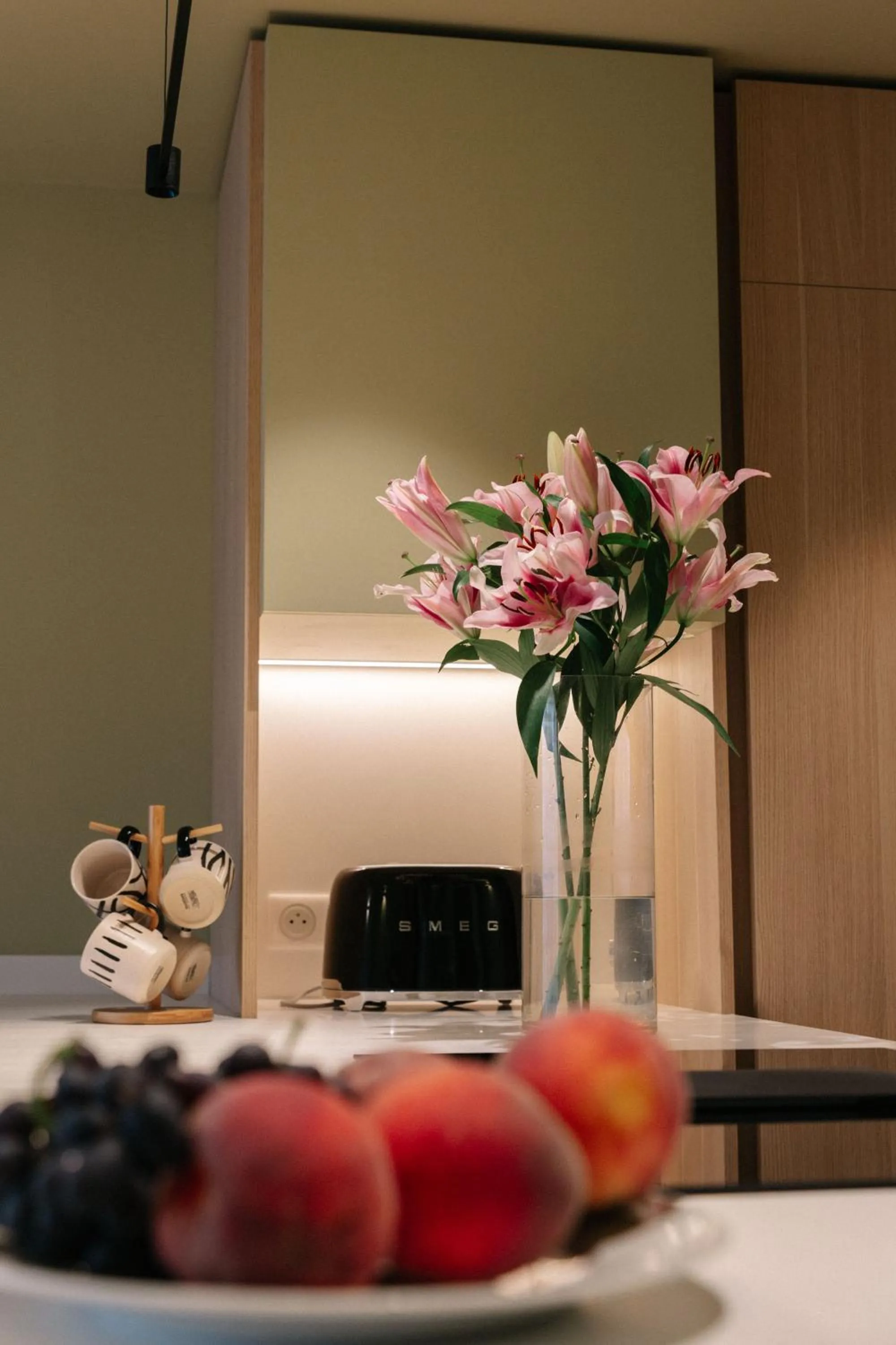 Kitchen or kitchenette in Résidence Châteauneuf