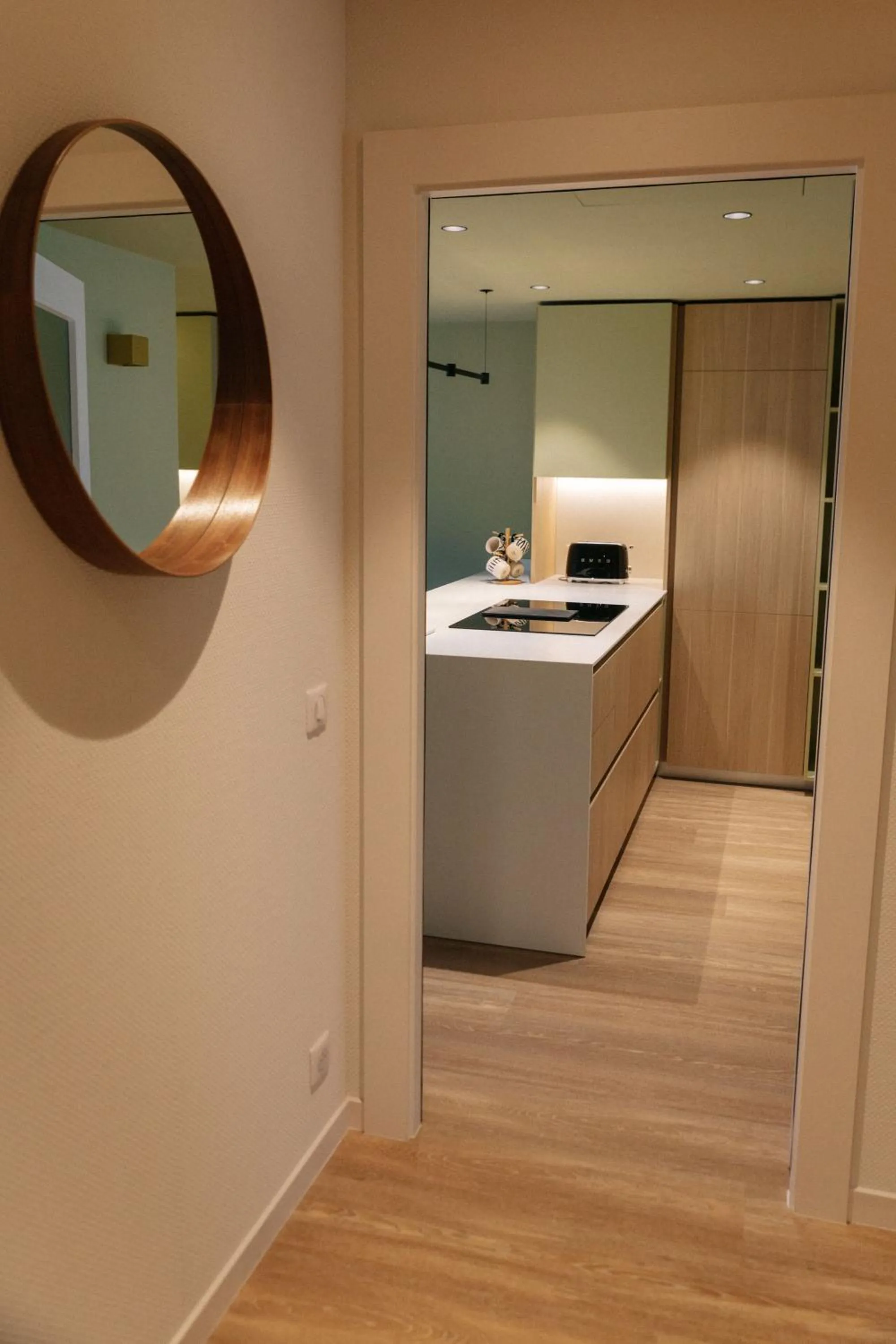 Kitchen or kitchenette in Résidence Châteauneuf