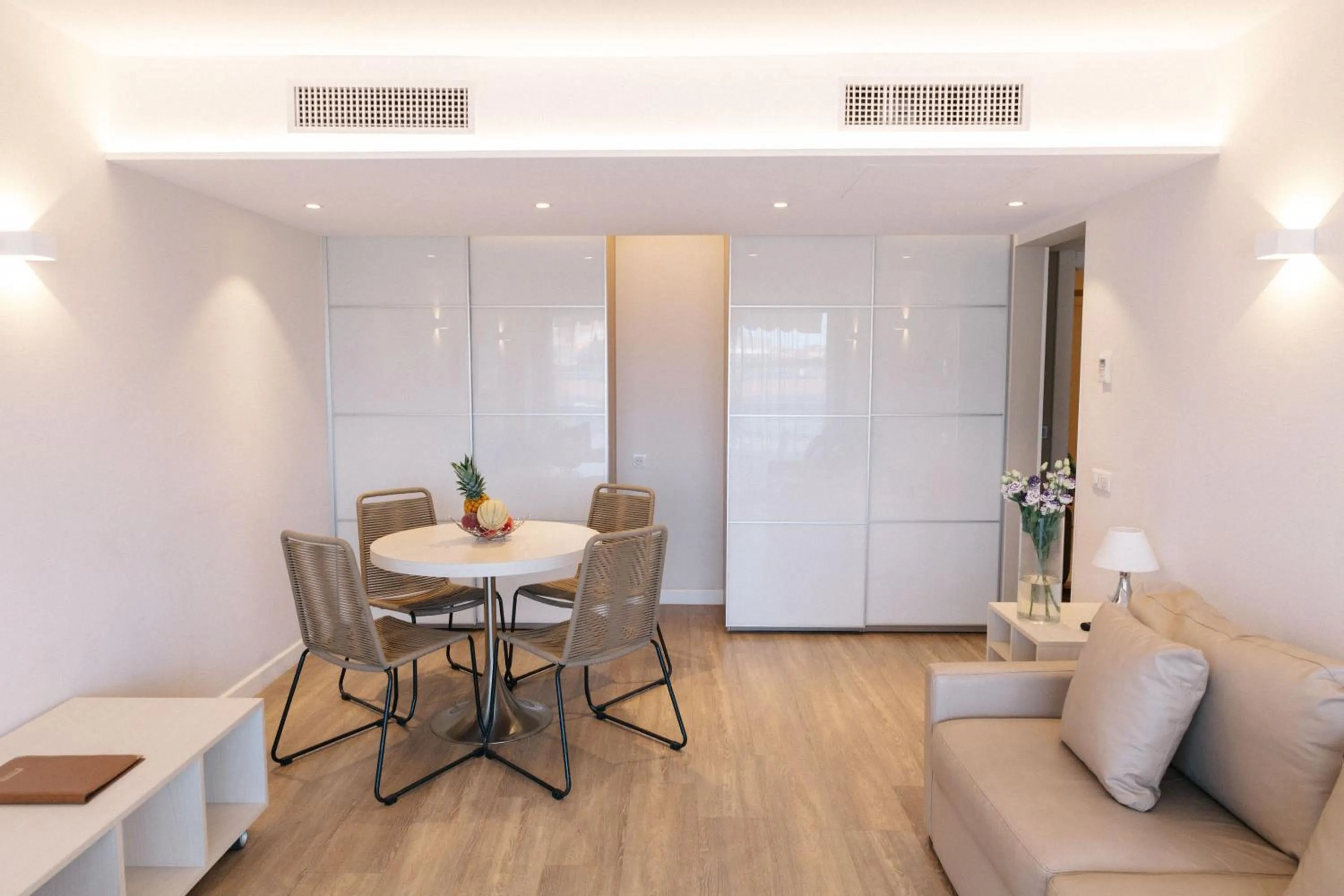 Living room in Résidence Châteauneuf