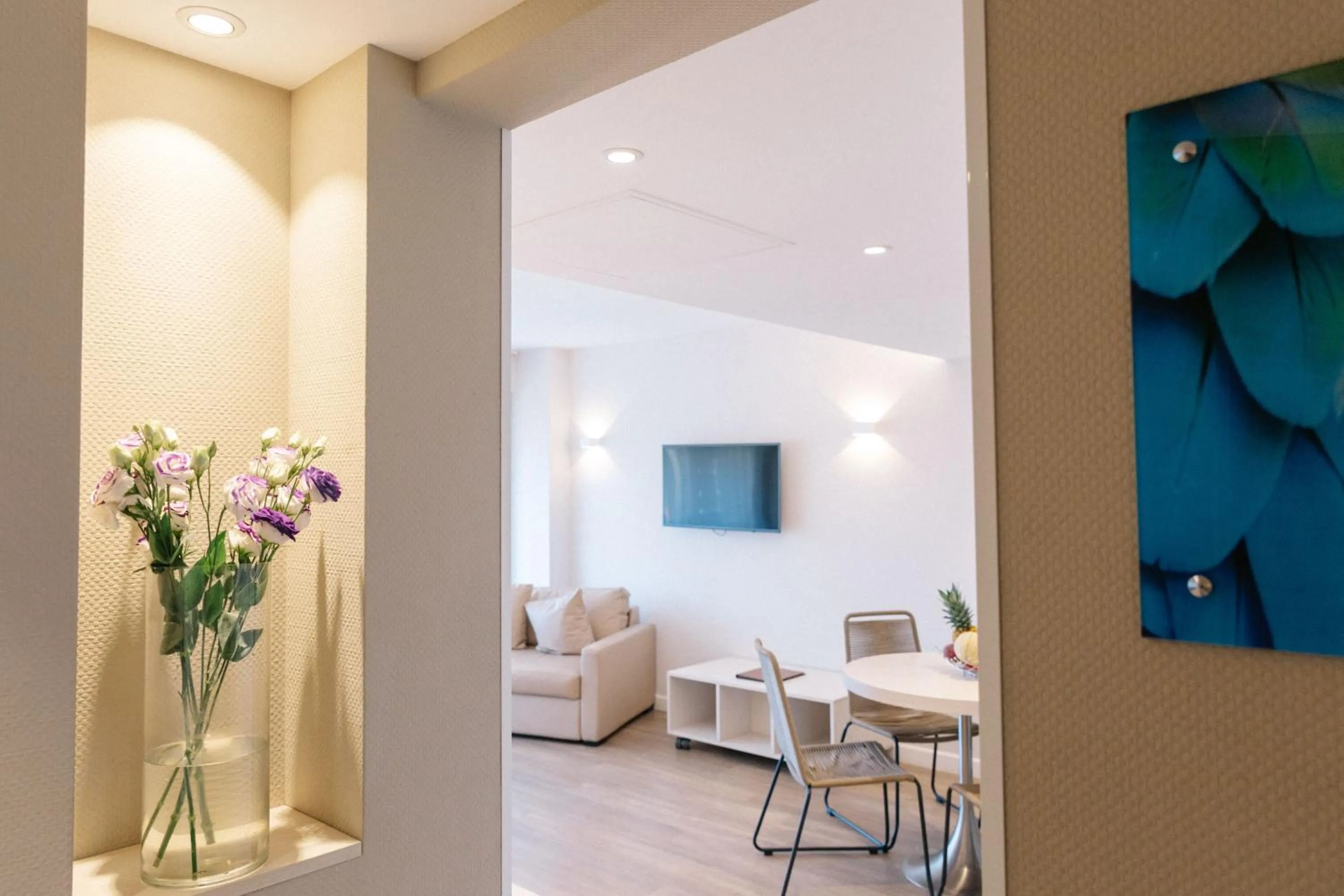 Living room in Résidence Châteauneuf