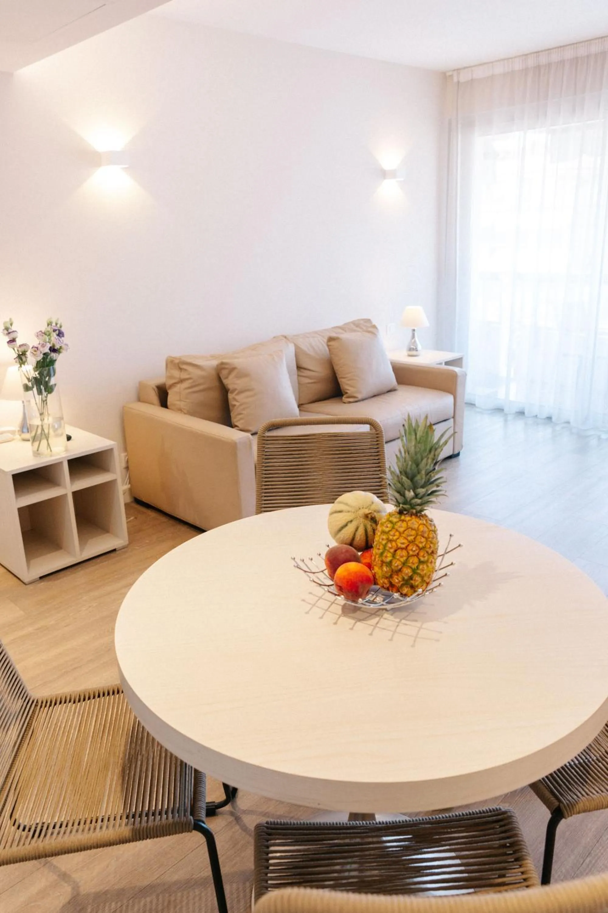 Living room in Résidence Châteauneuf