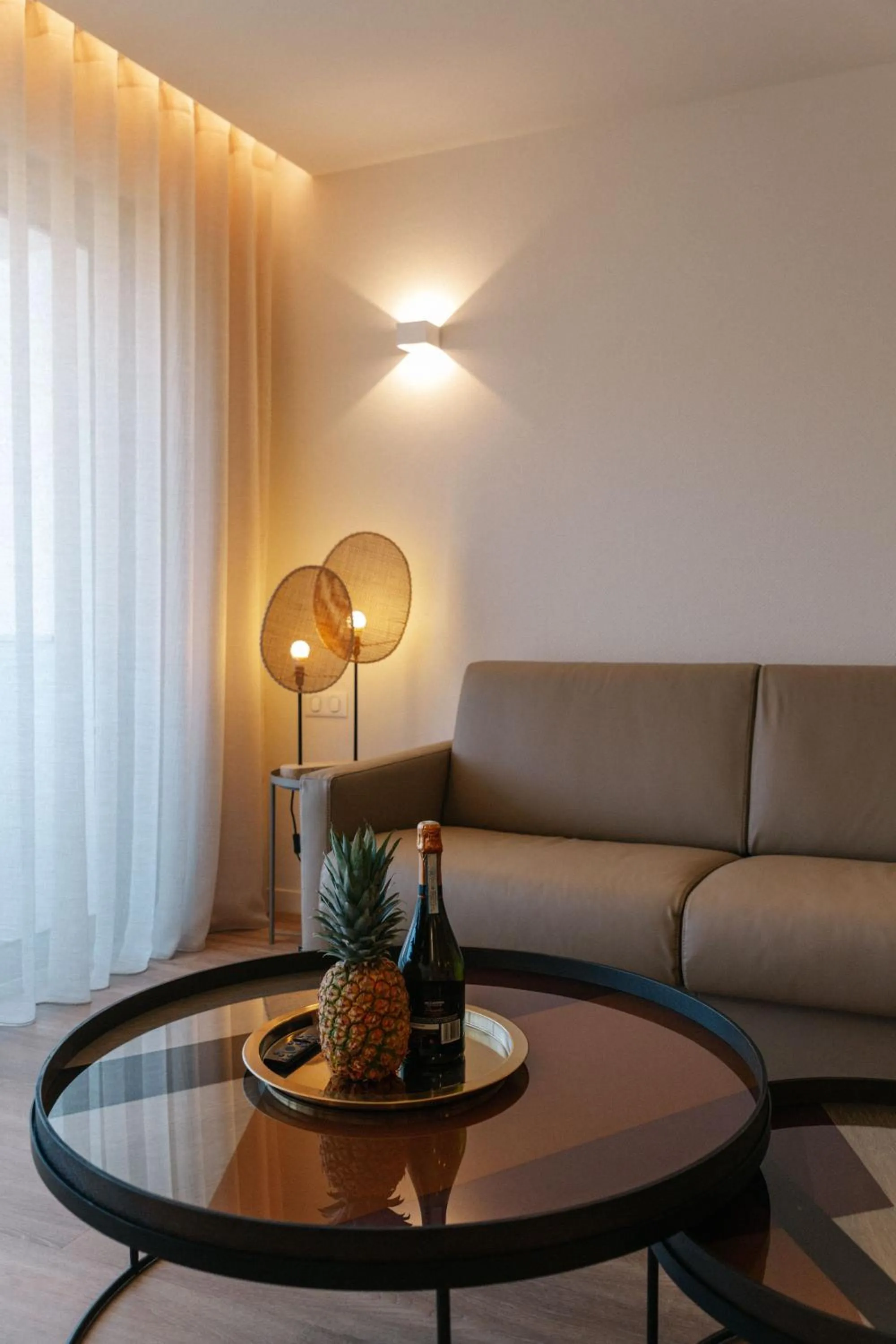 Living room in Résidence Châteauneuf