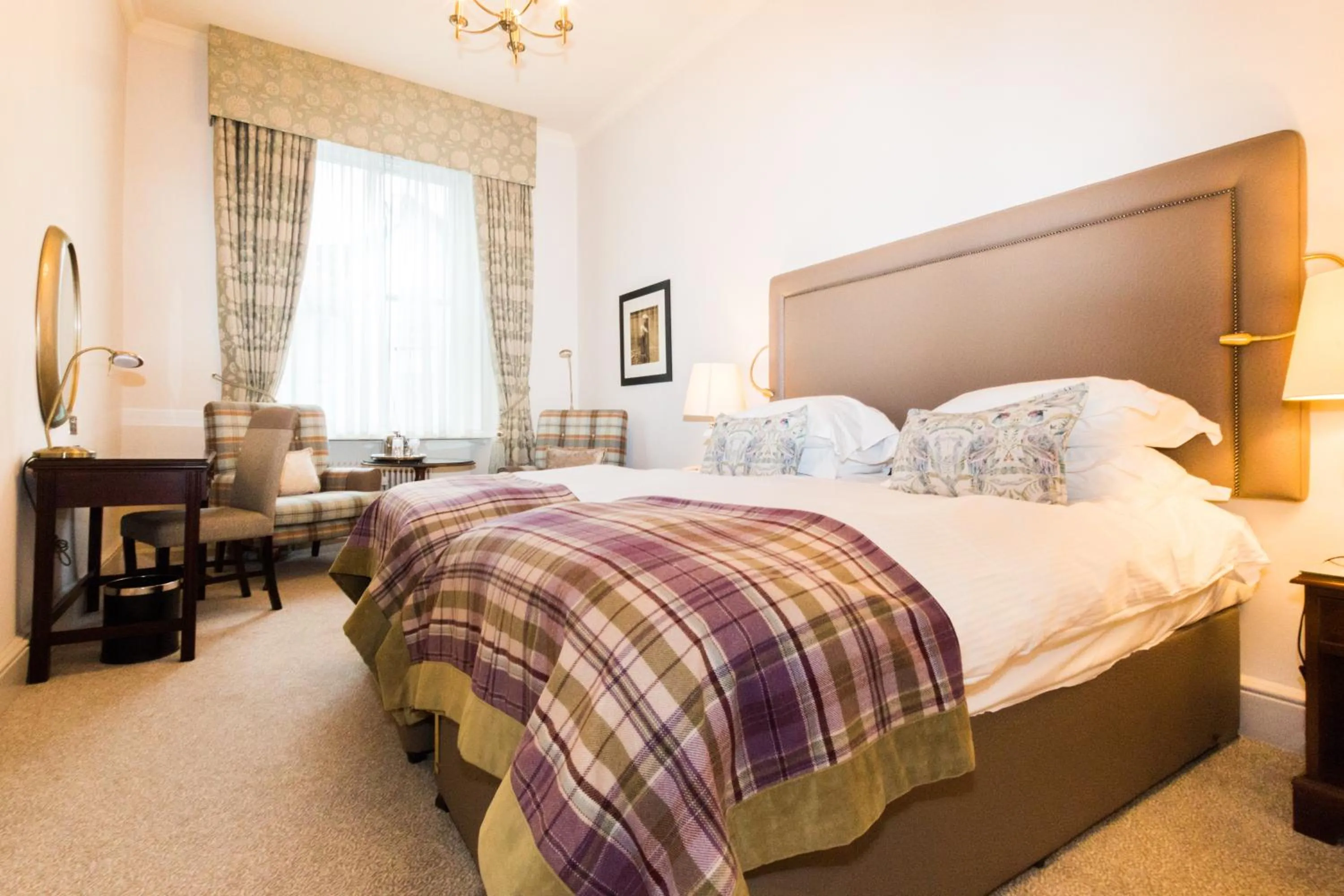 Bedroom, Bed in Macdonald Old England Hotel & Spa