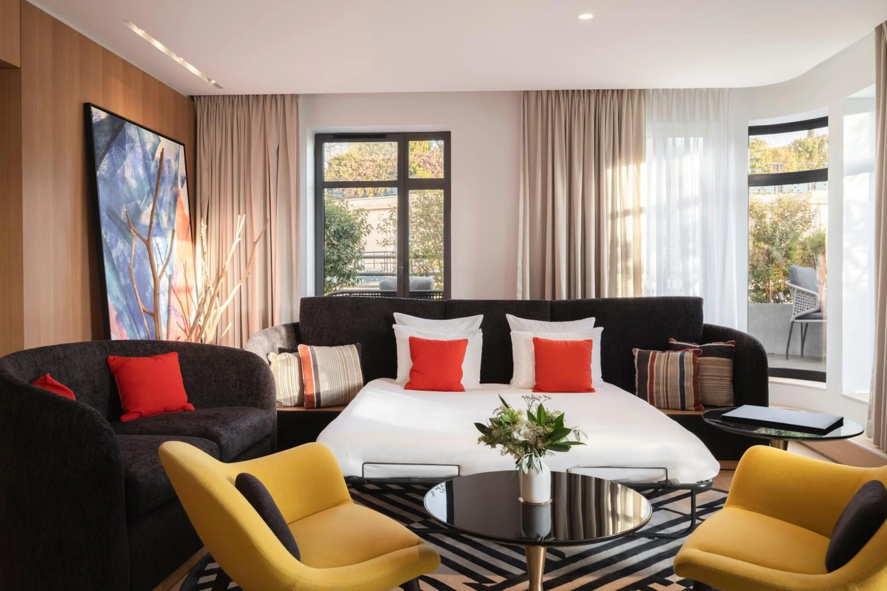 Living room in Le Cinq Codet