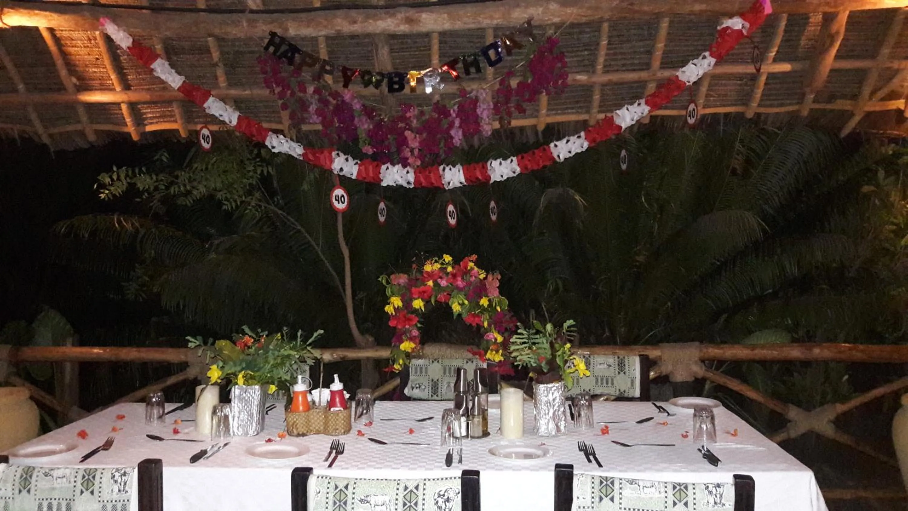 Banquet/Function facilities in African Dream Cottages - Diani Beach