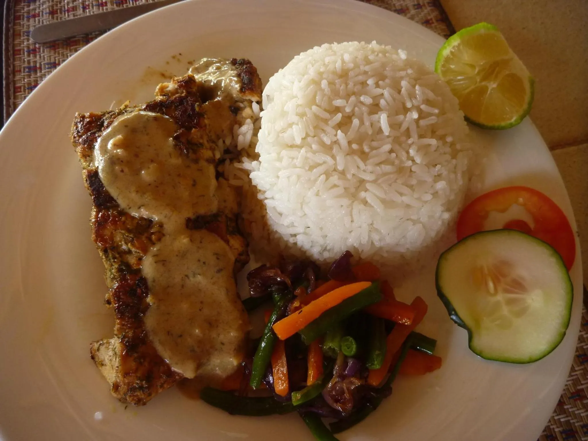 Food close-up in African Dream Cottages - Diani Beach