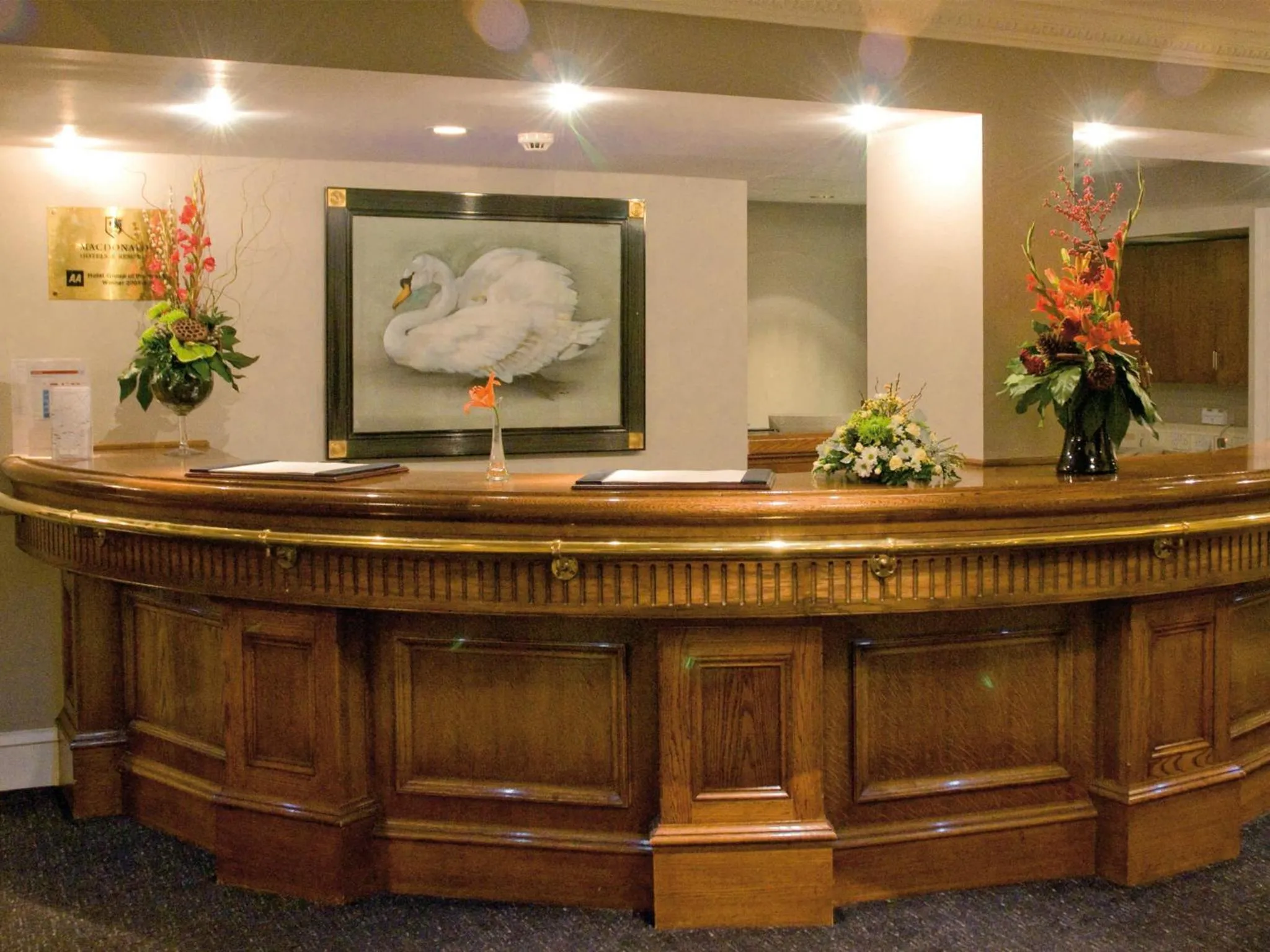 Lobby or reception in Swan's Nest Hotel