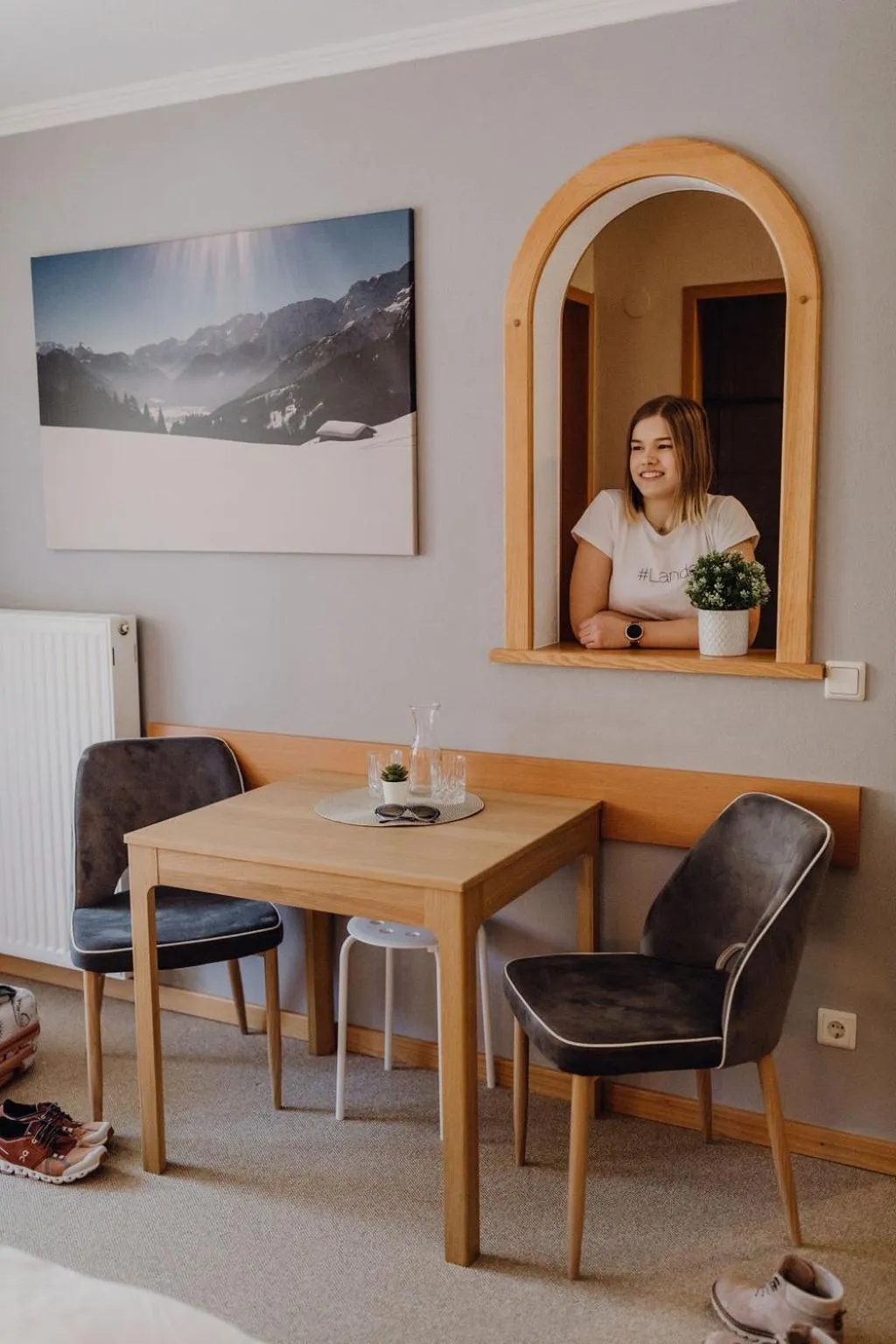 People in Dorfcafe Unken Hotelpension sWirtshaus im Dorf