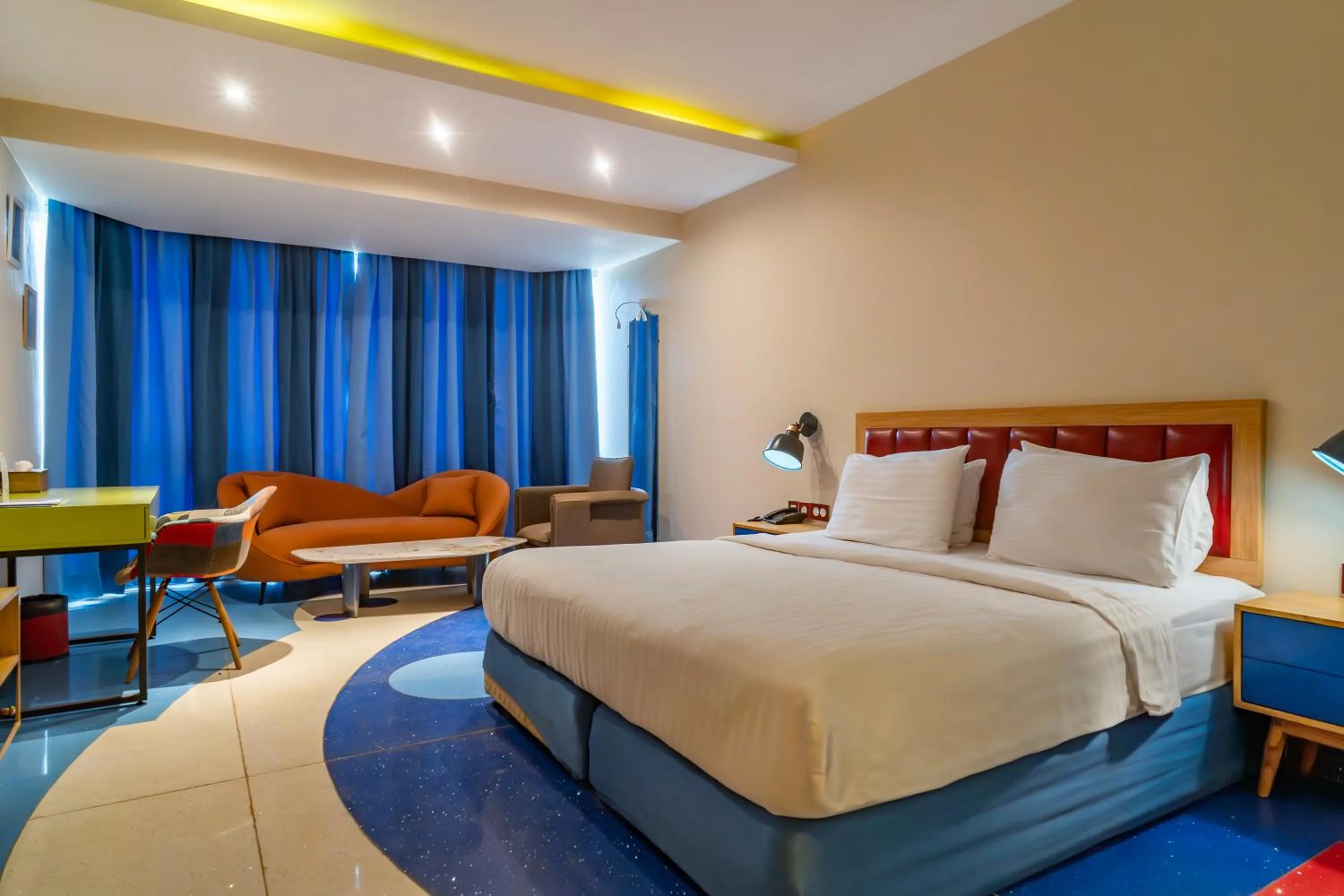 Bedroom, Bed in I Love Bell Bottoms Vagator Goa