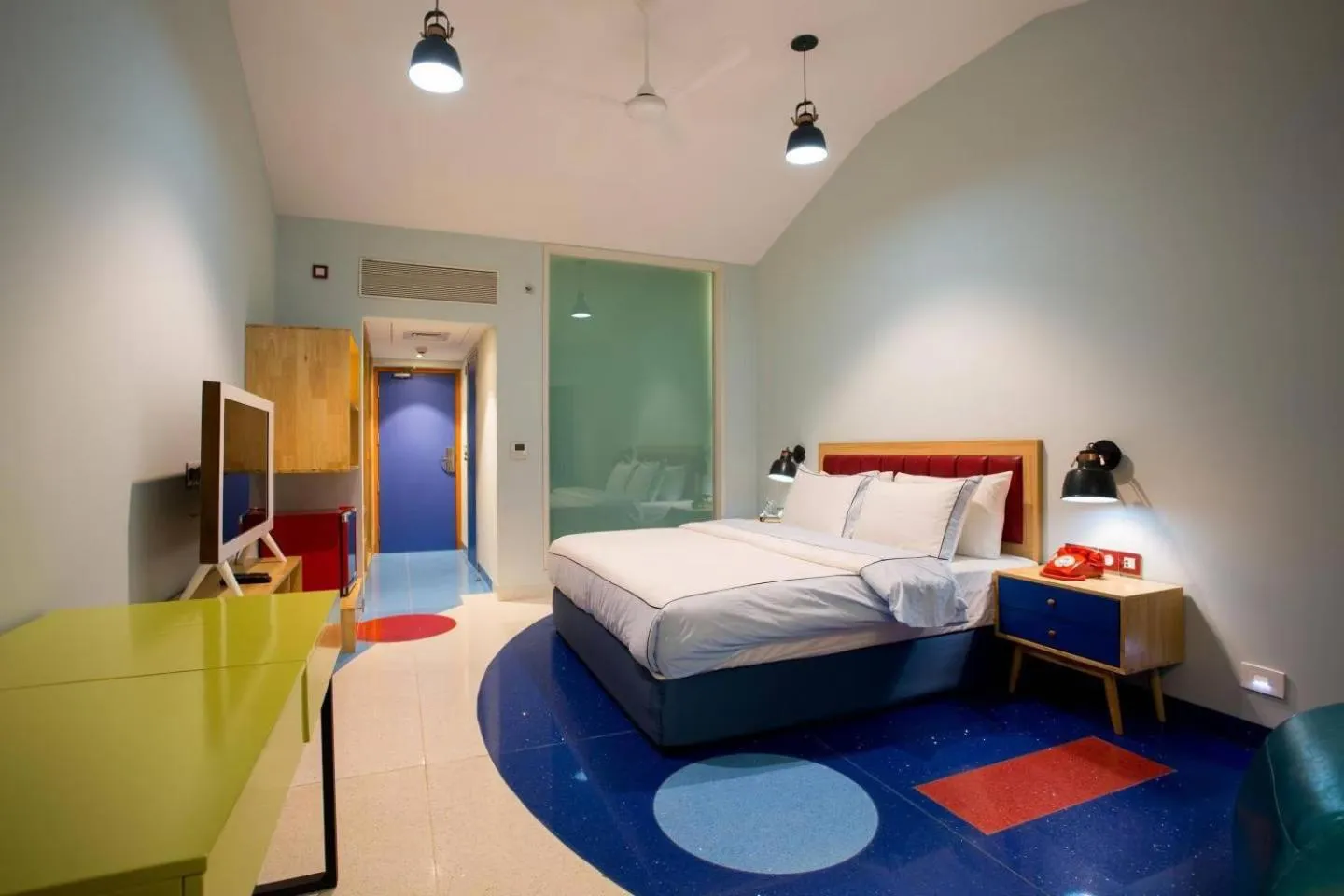 Bedroom, Bed in I Love Bell Bottoms Vagator Goa