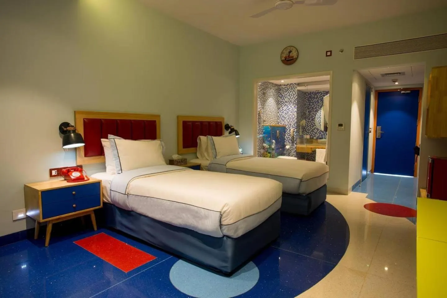 Bed in I Love Bell Bottoms Vagator Goa