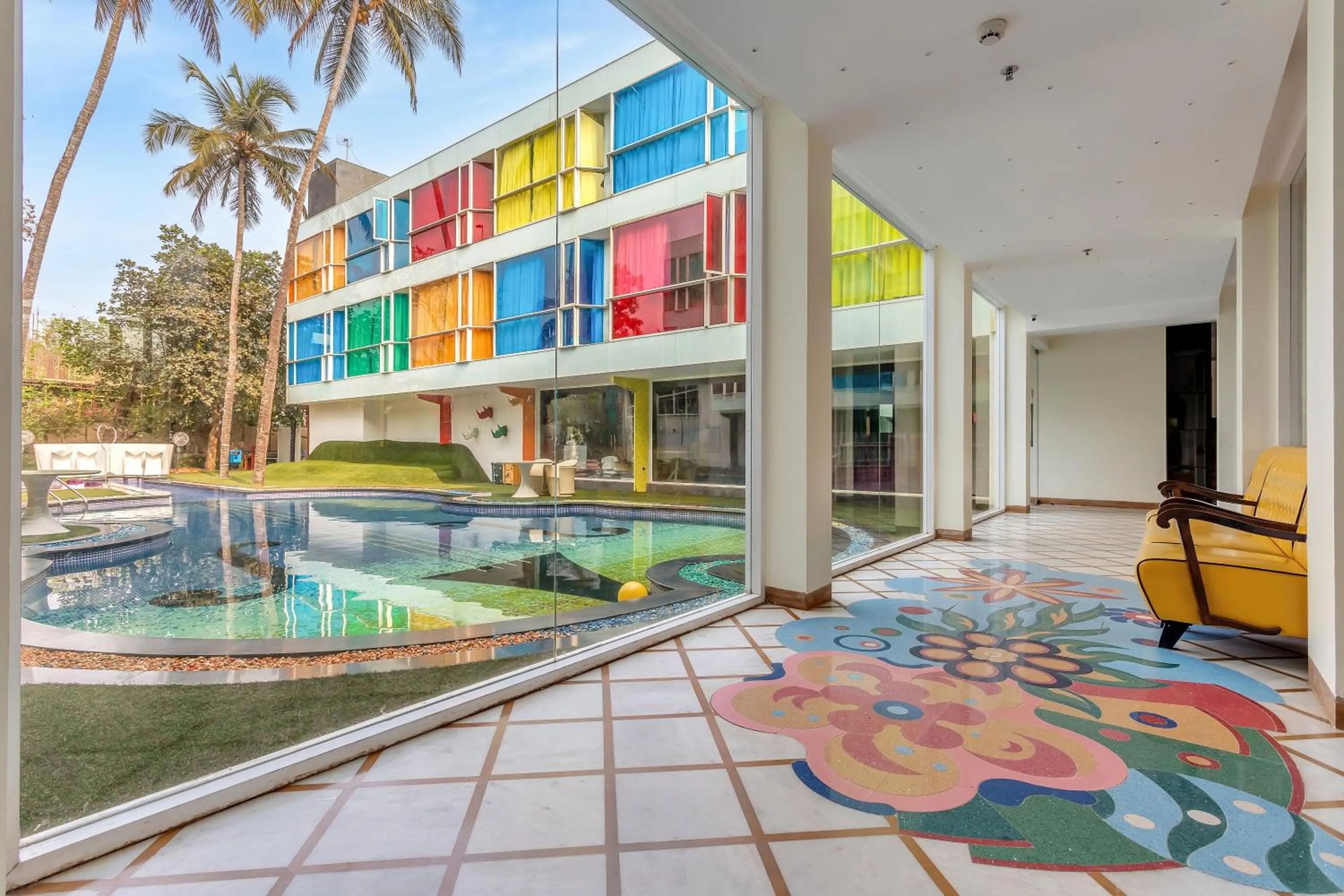 Property building in I Love Bell Bottoms Vagator Goa