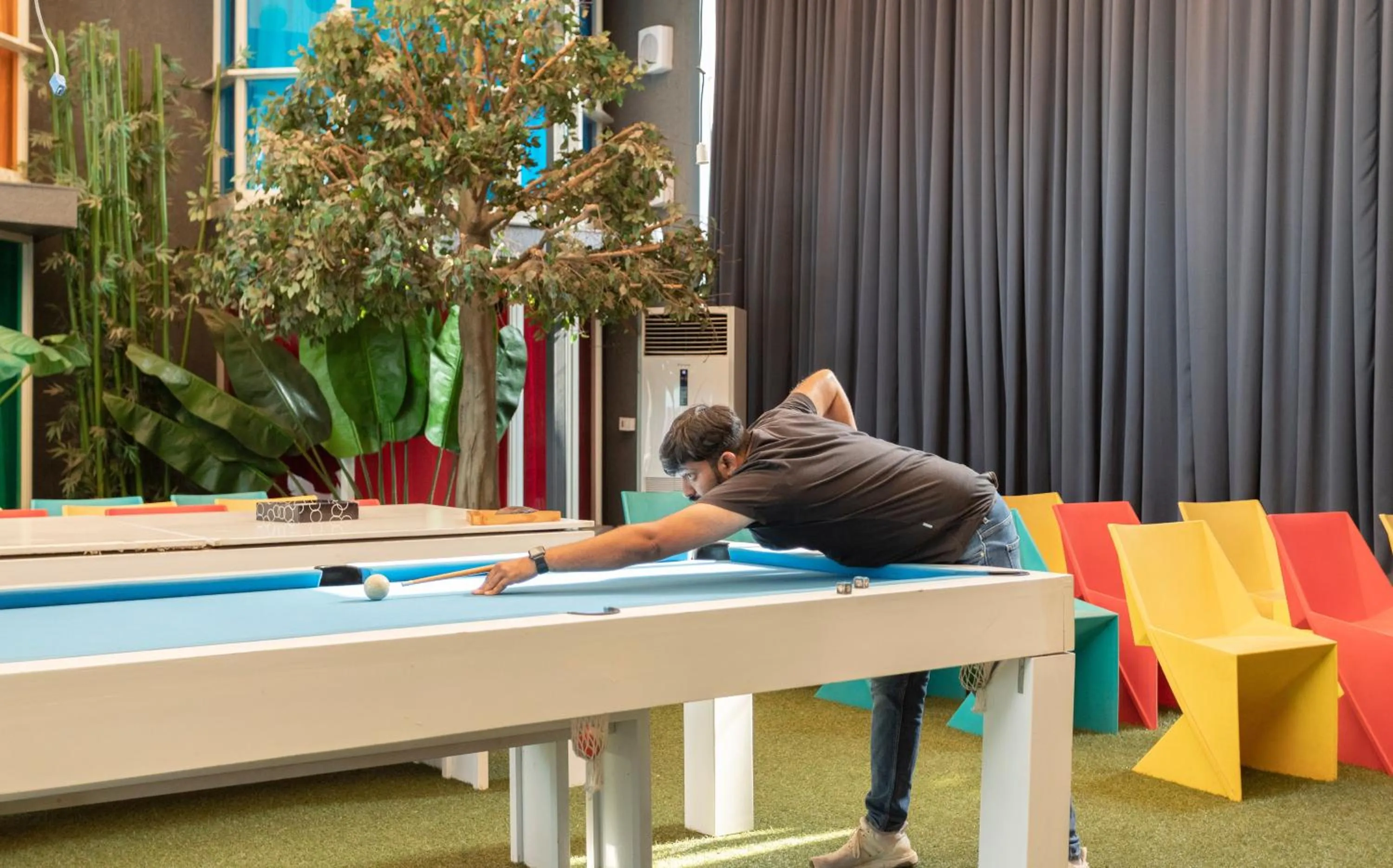 Billiard in I Love Bell Bottoms Vagator Goa