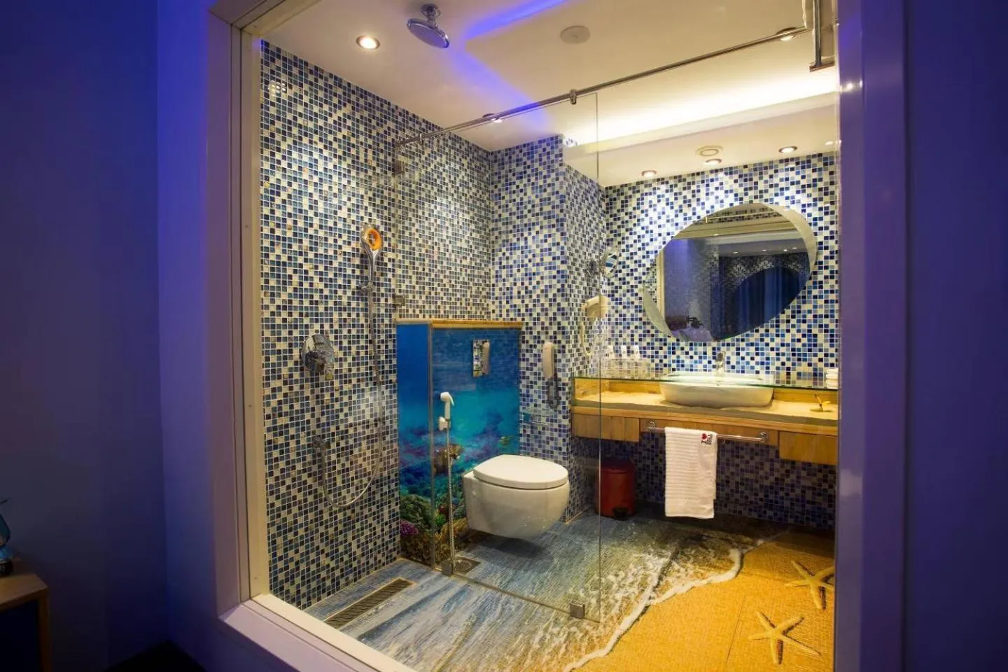 Shower in I Love Bell Bottoms Vagator Goa