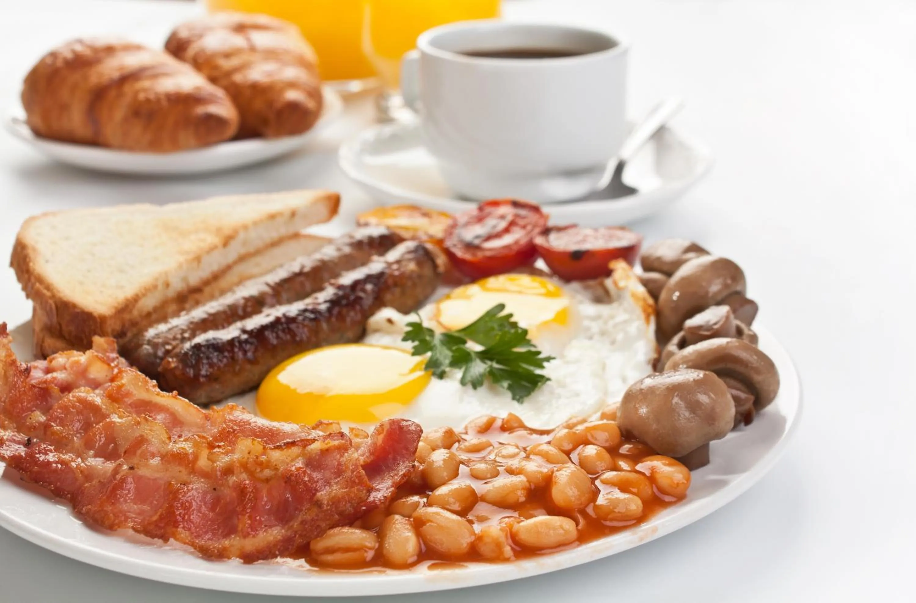 English/Irish breakfast in Mercure Exeter Southgate Hotel