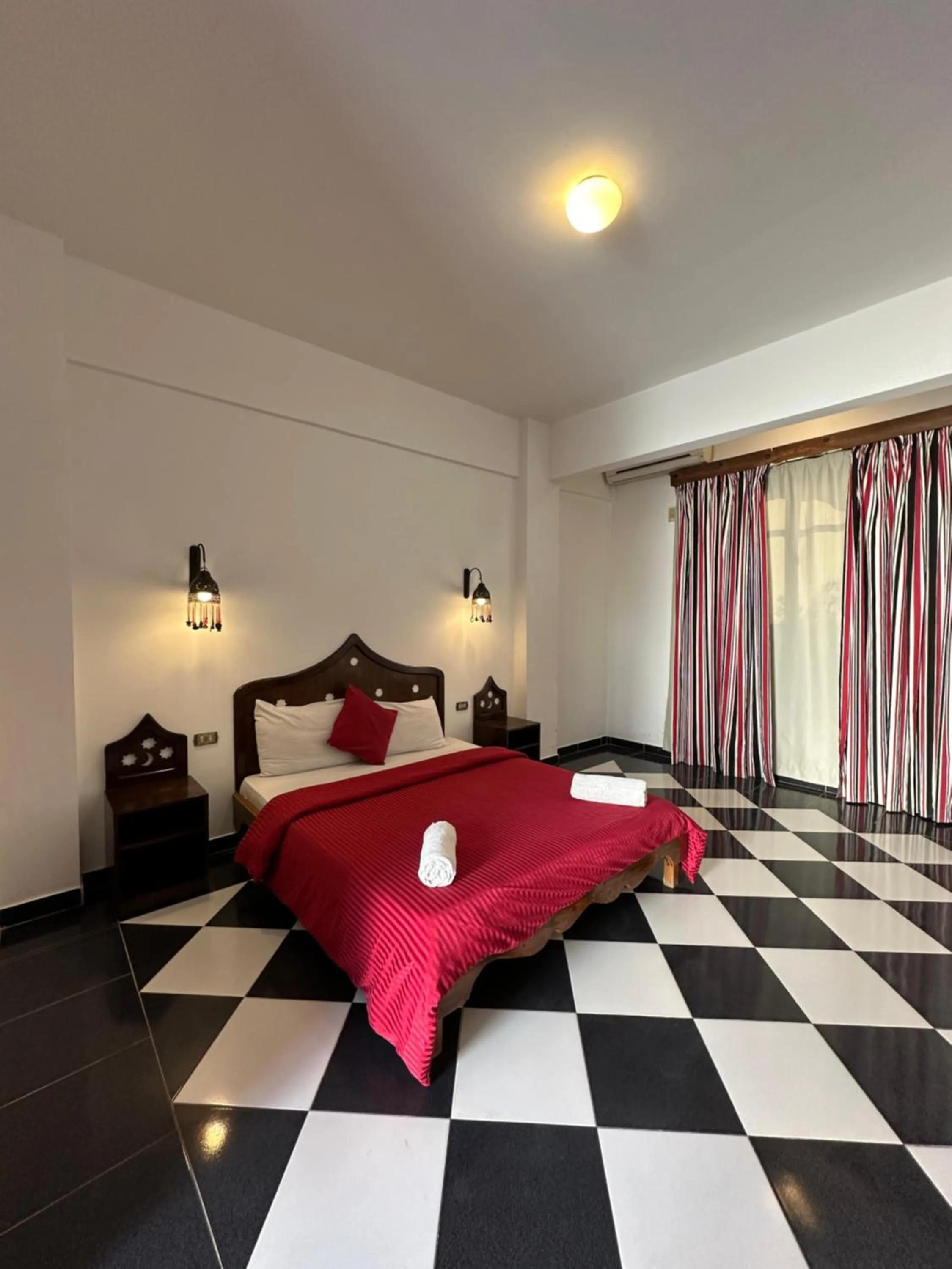 Bed in El Salam hotel