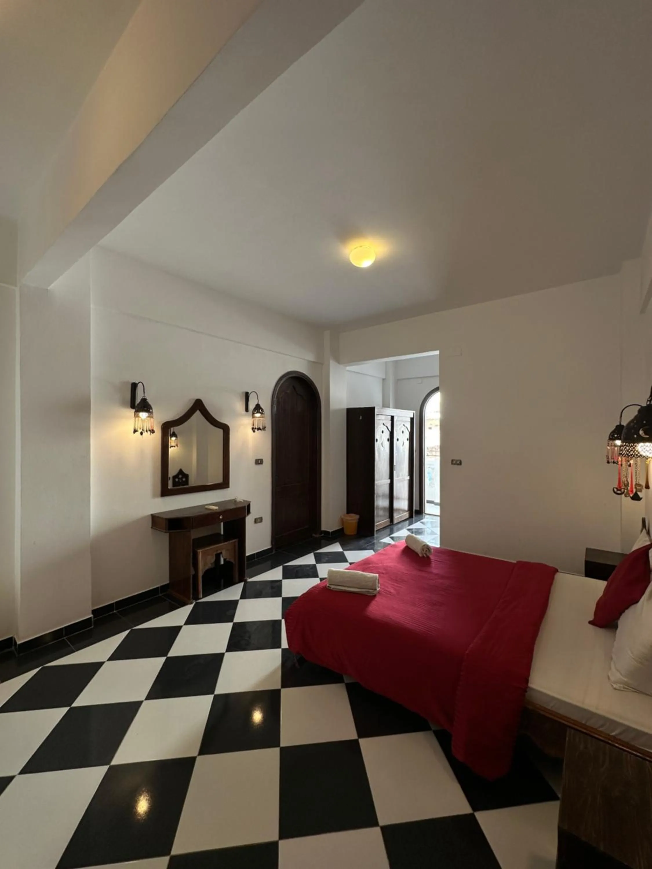 Bed in El Salam hotel