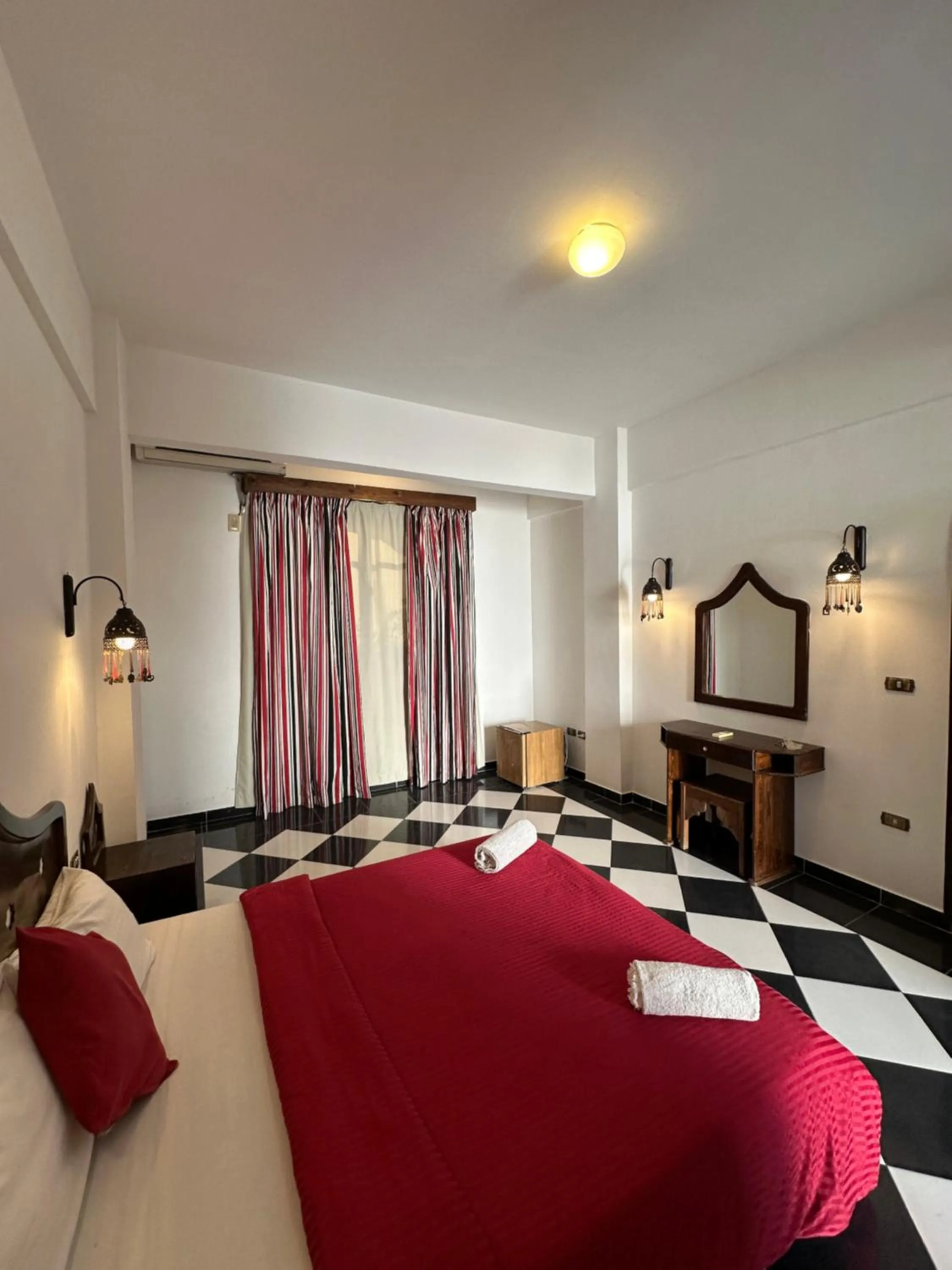 Bed in El Salam hotel