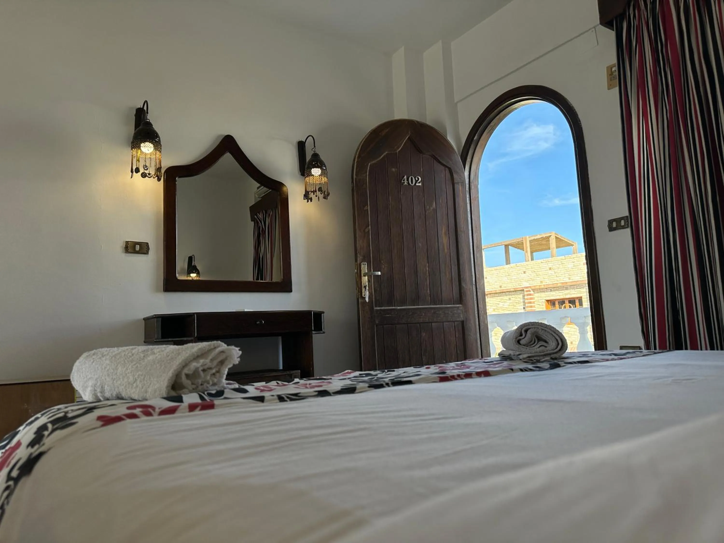Bed in El Salam hotel