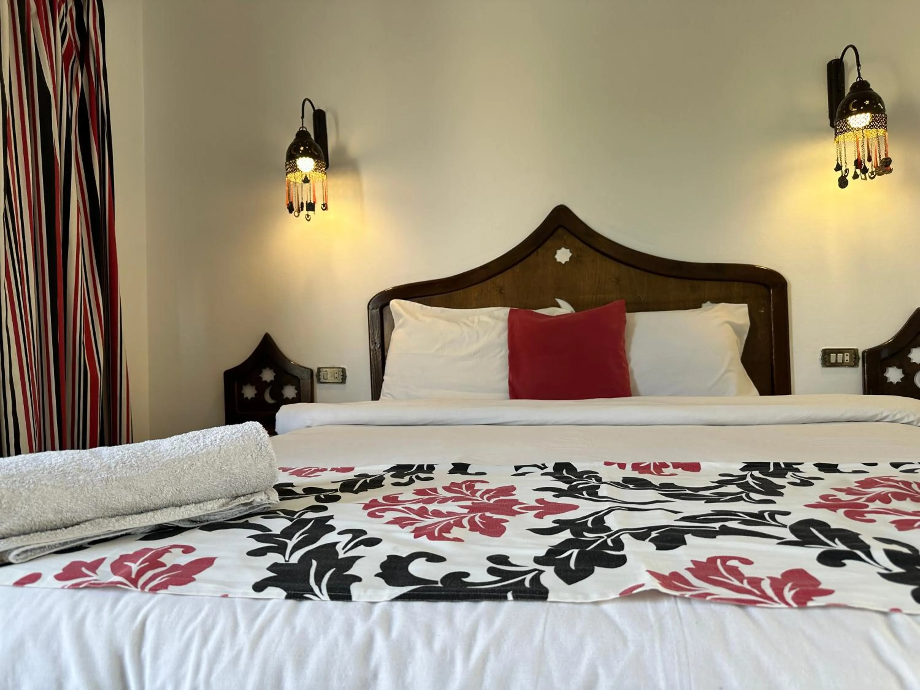 Bed in El Salam hotel