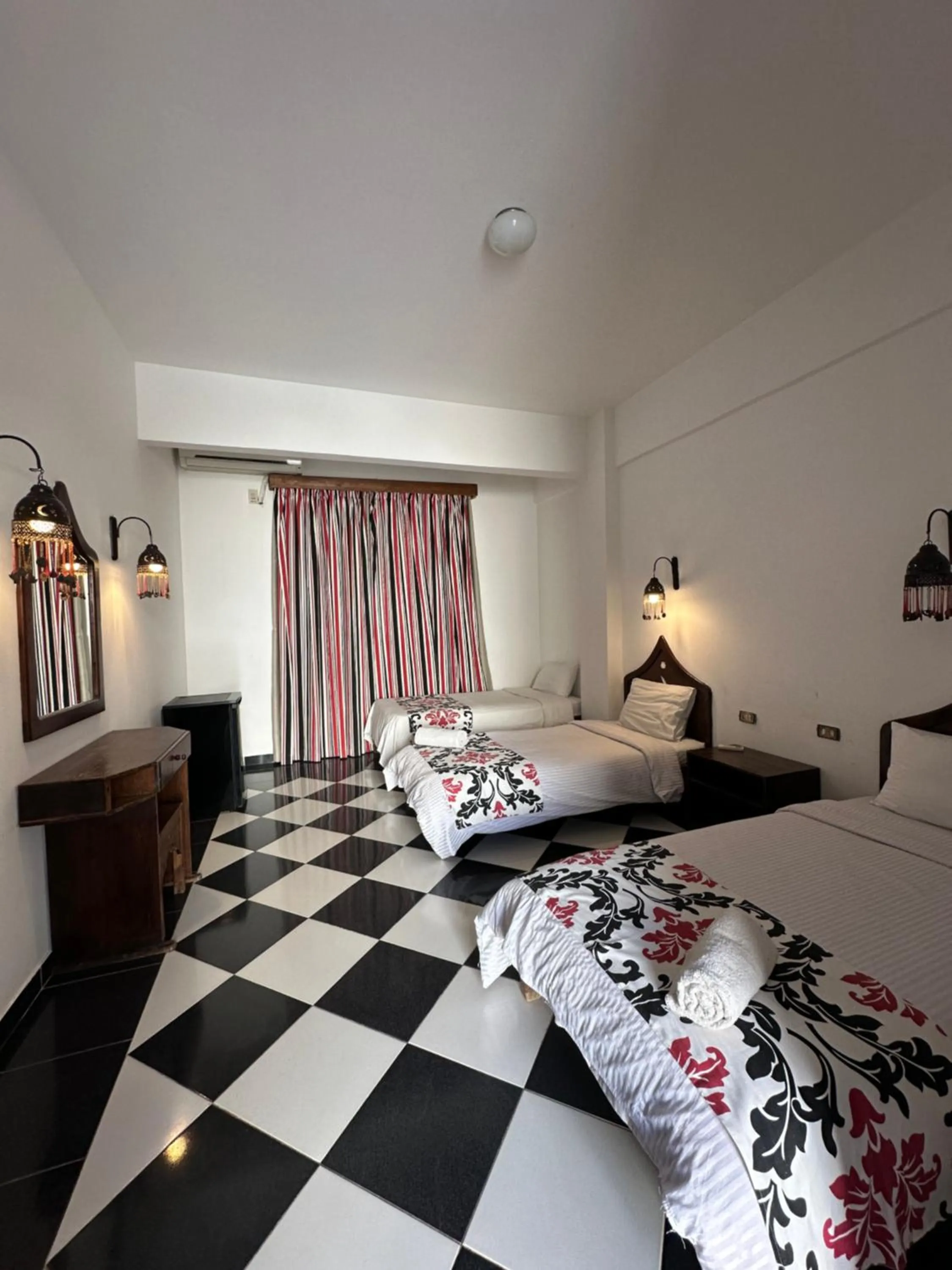 Bed in El Salam hotel