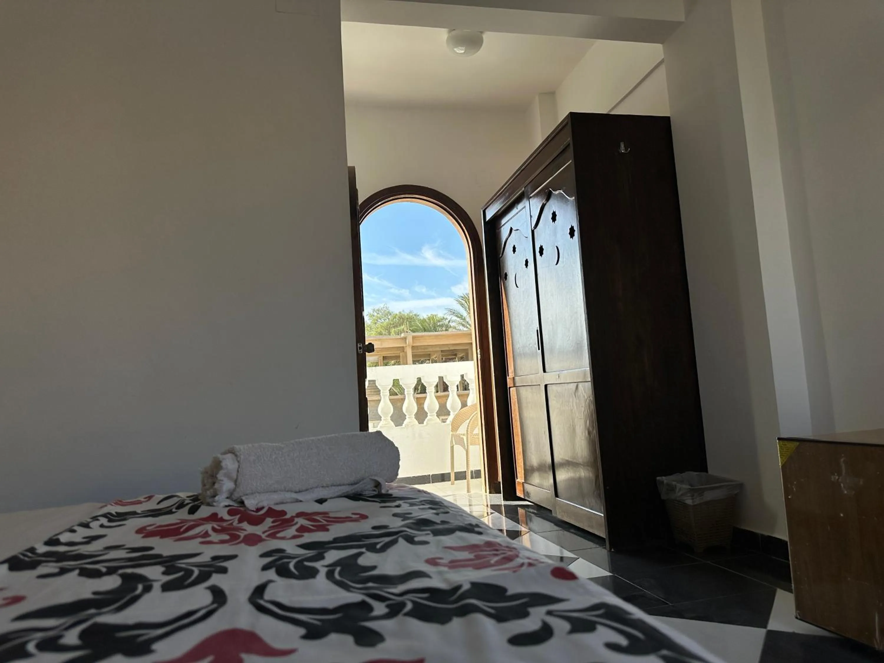 Bed in El Salam hotel