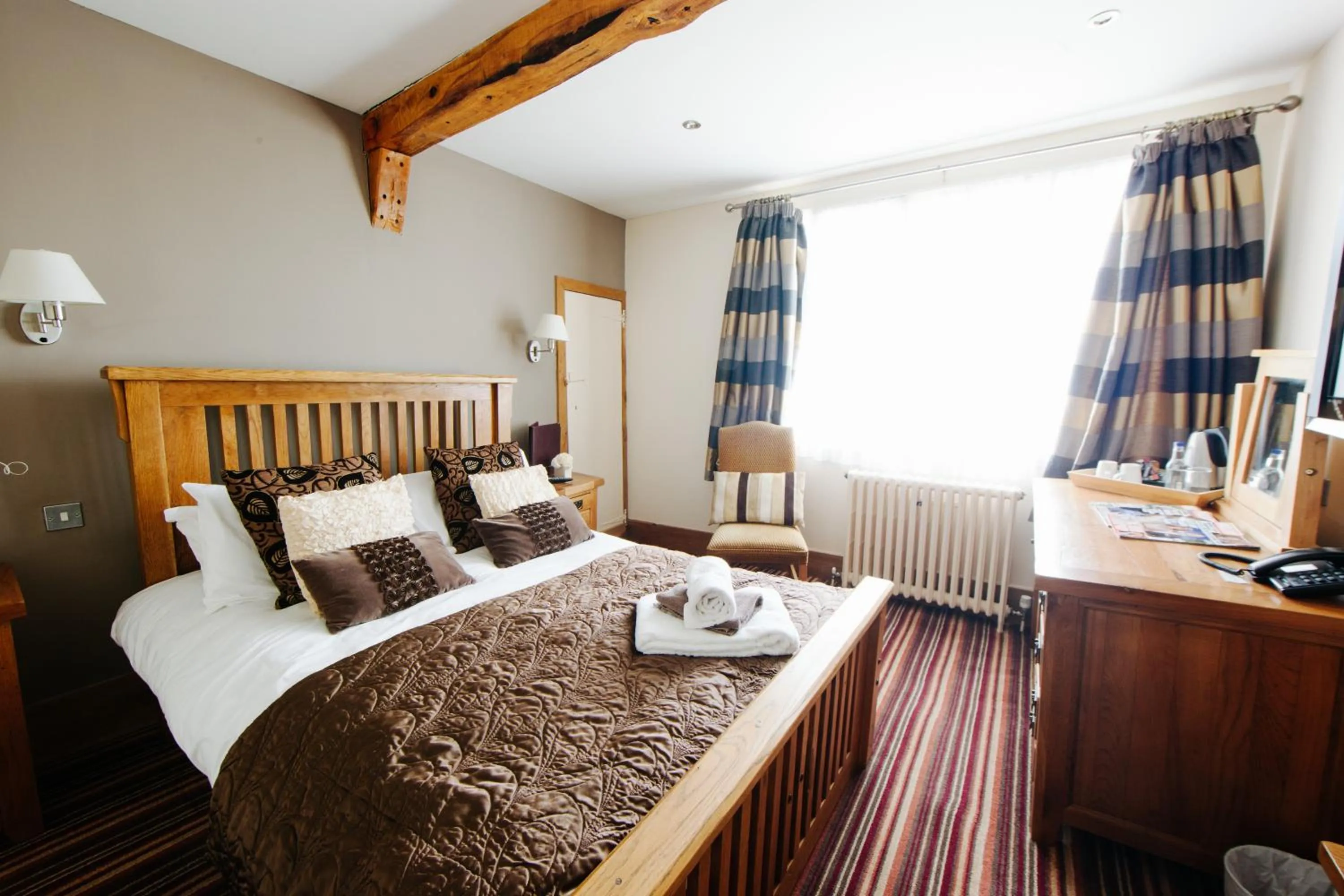 Bedroom, Bed in Old Hall House, NEC