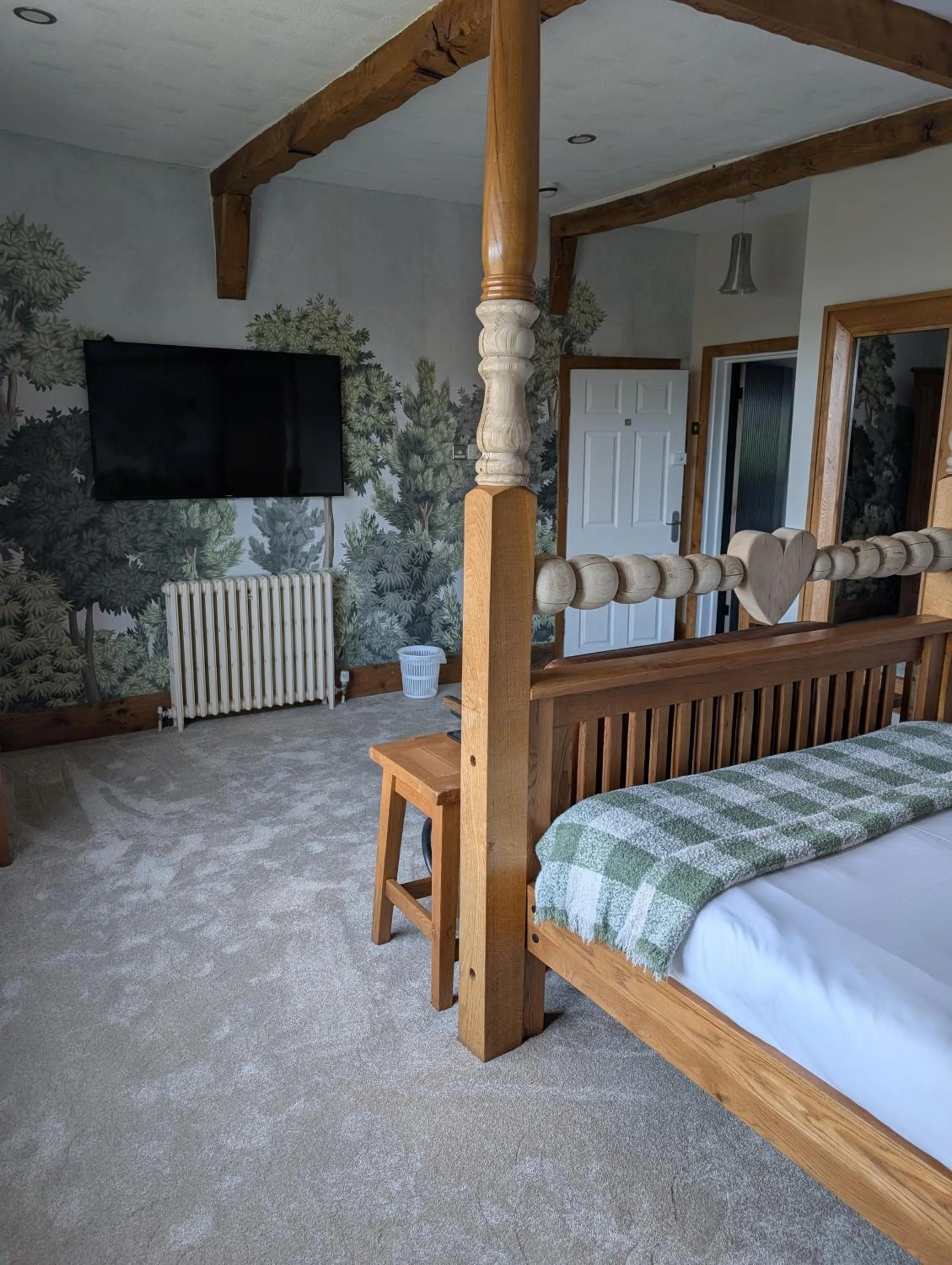 Bed in Old Hall House, NEC