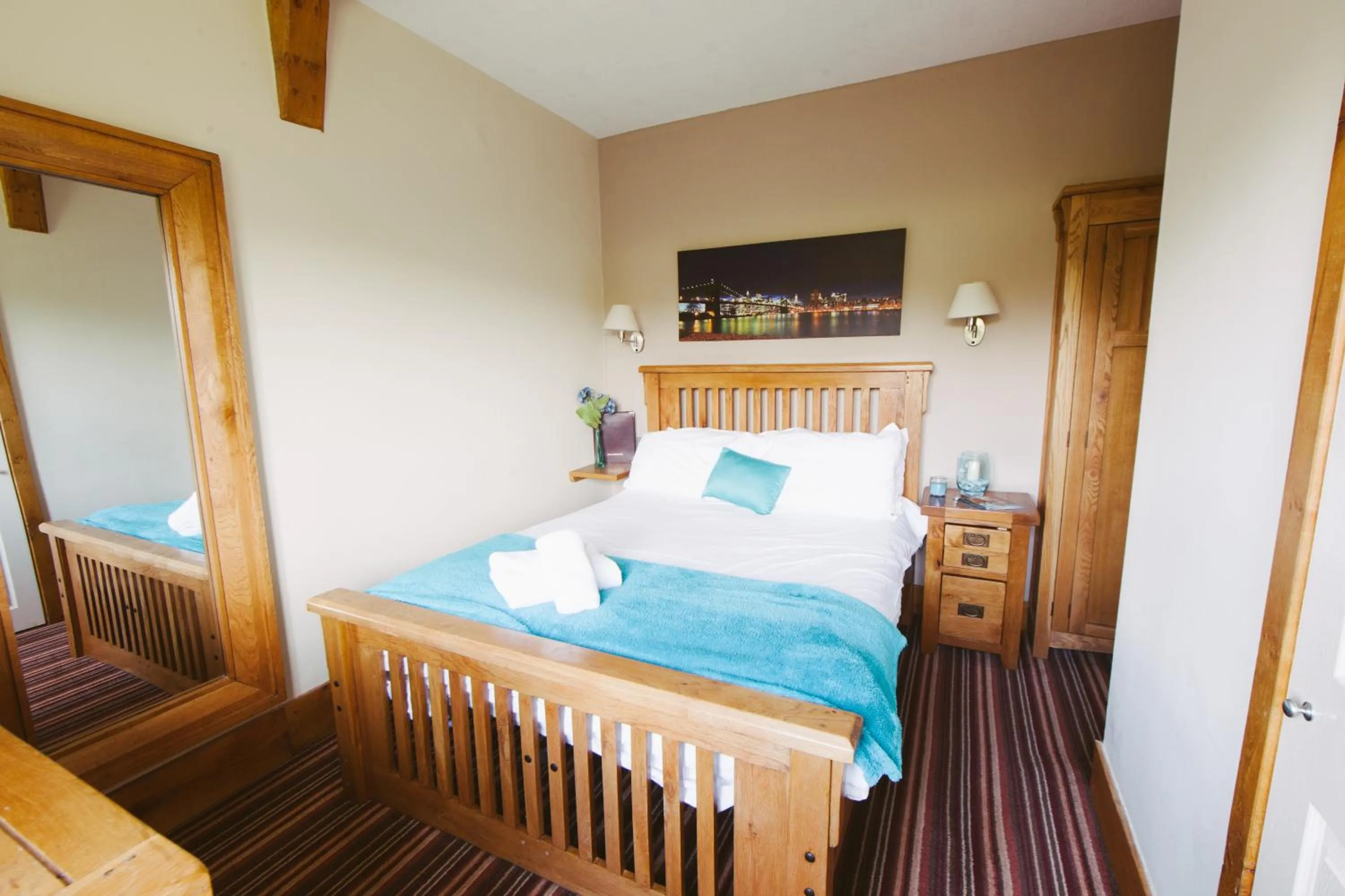Bedroom, Bed in Old Hall House, NEC