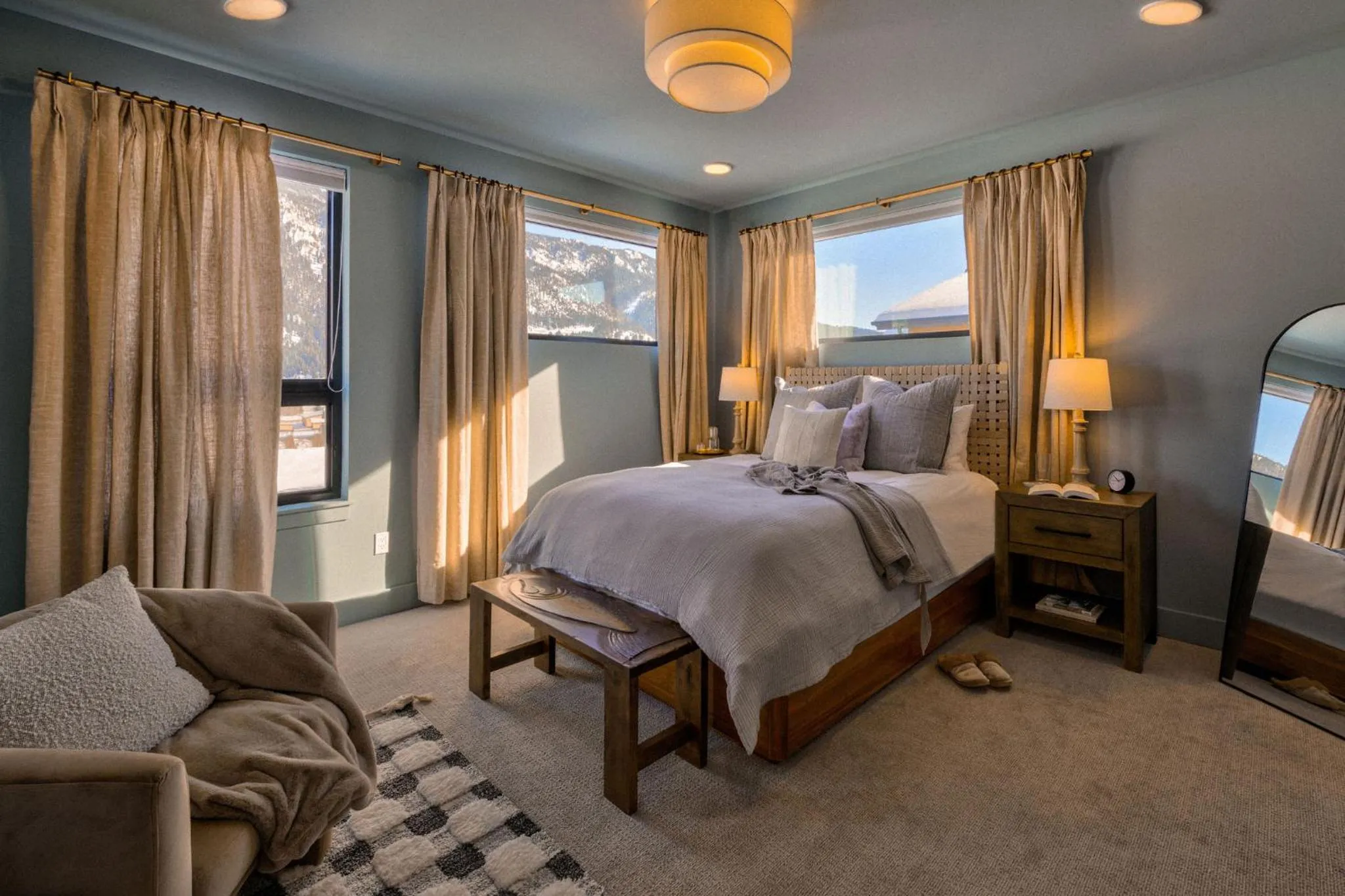 Bedroom, Bed in Aspects Big Sky