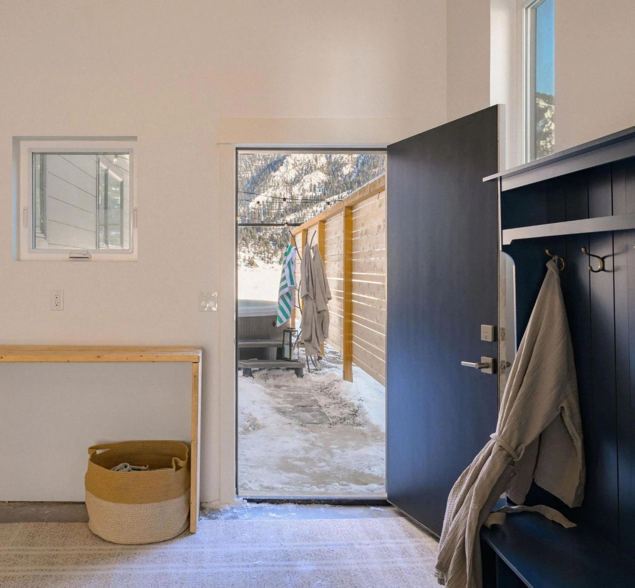 Hot Tub in Aspects Big Sky