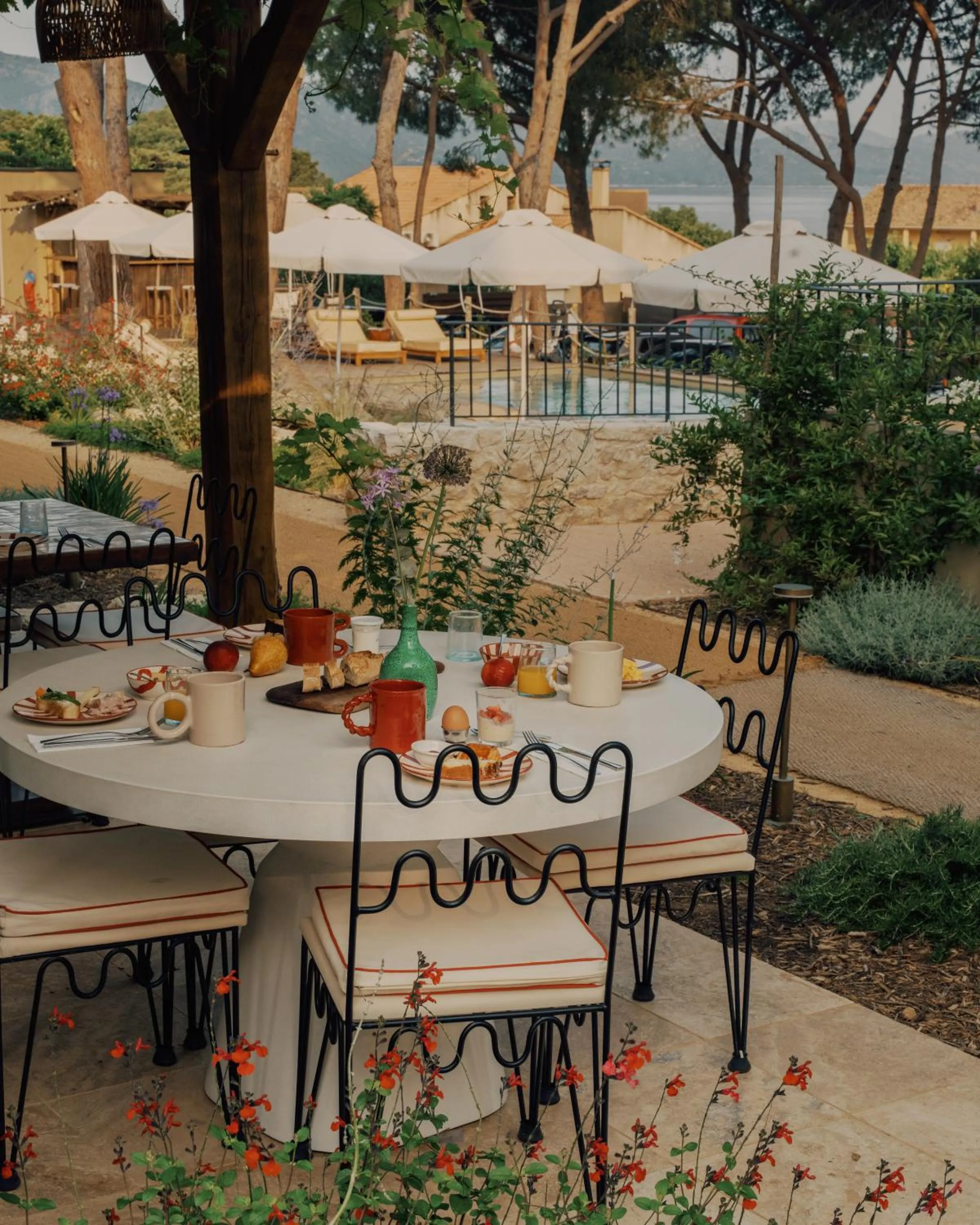 Breakfast in Boutique Hôtel Responsable et Restaurant Basgi Basgi