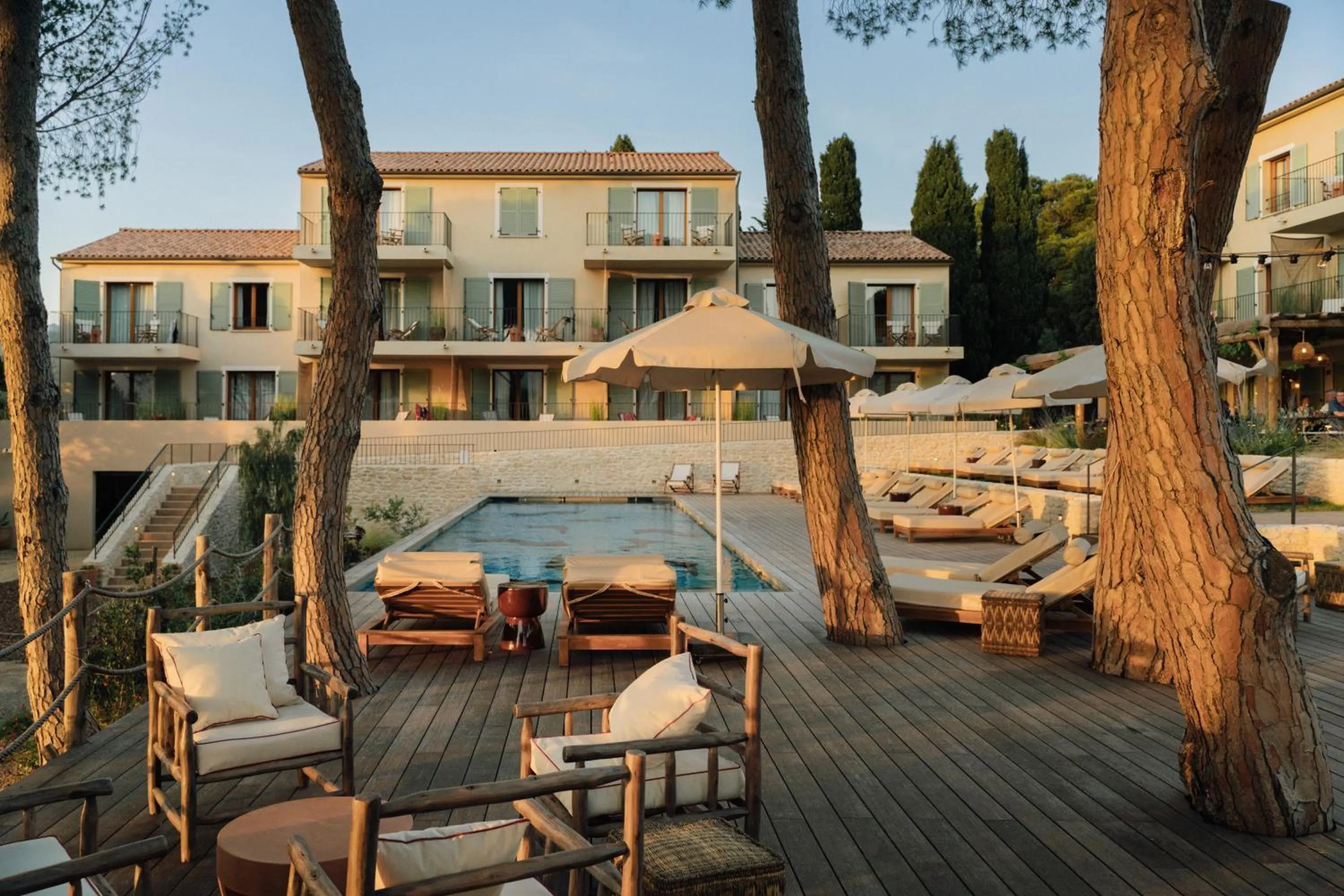 Pool view in Boutique Hôtel Responsable et Restaurant Basgi Basgi