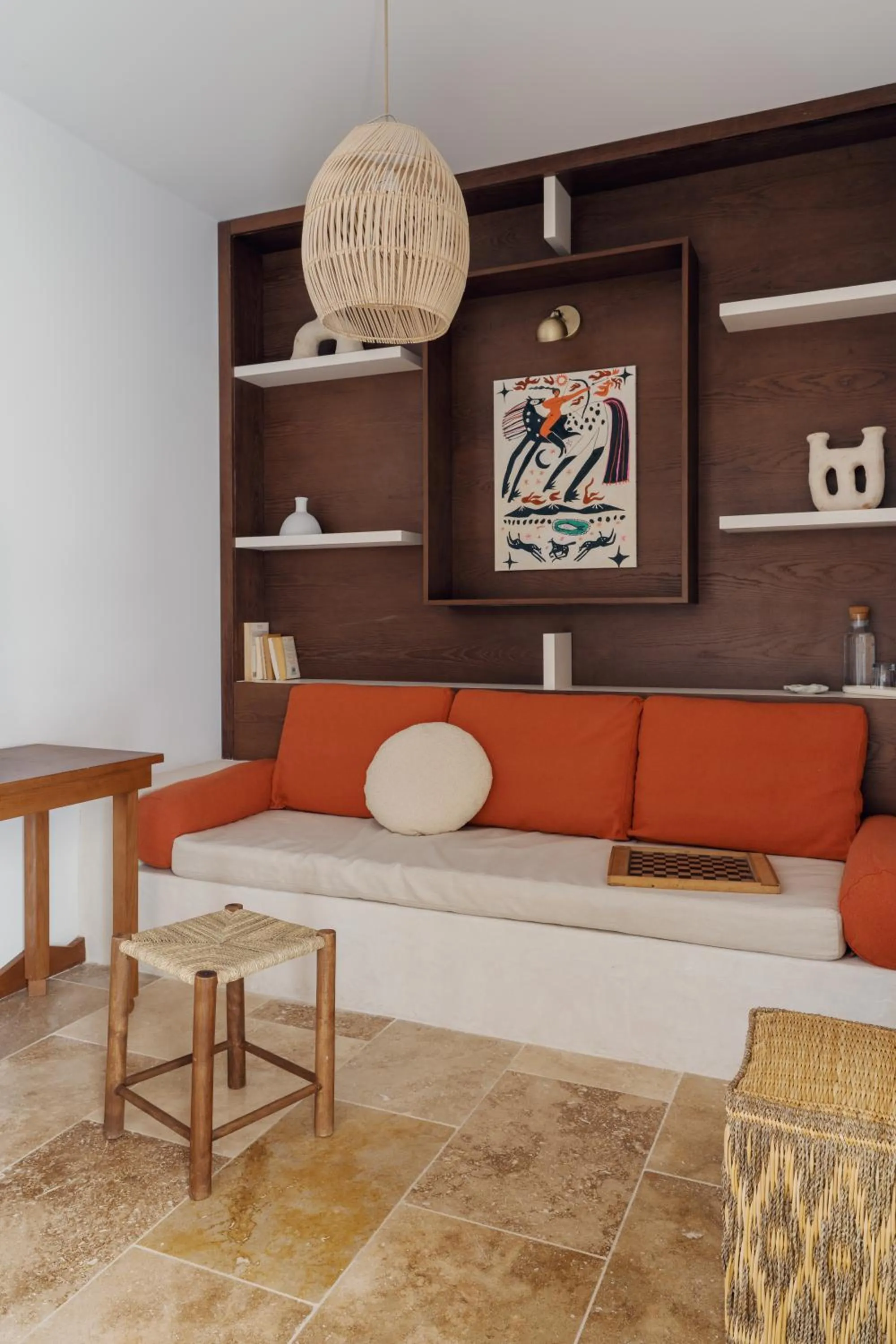 Living room in Boutique Hôtel Responsable et Restaurant Basgi Basgi