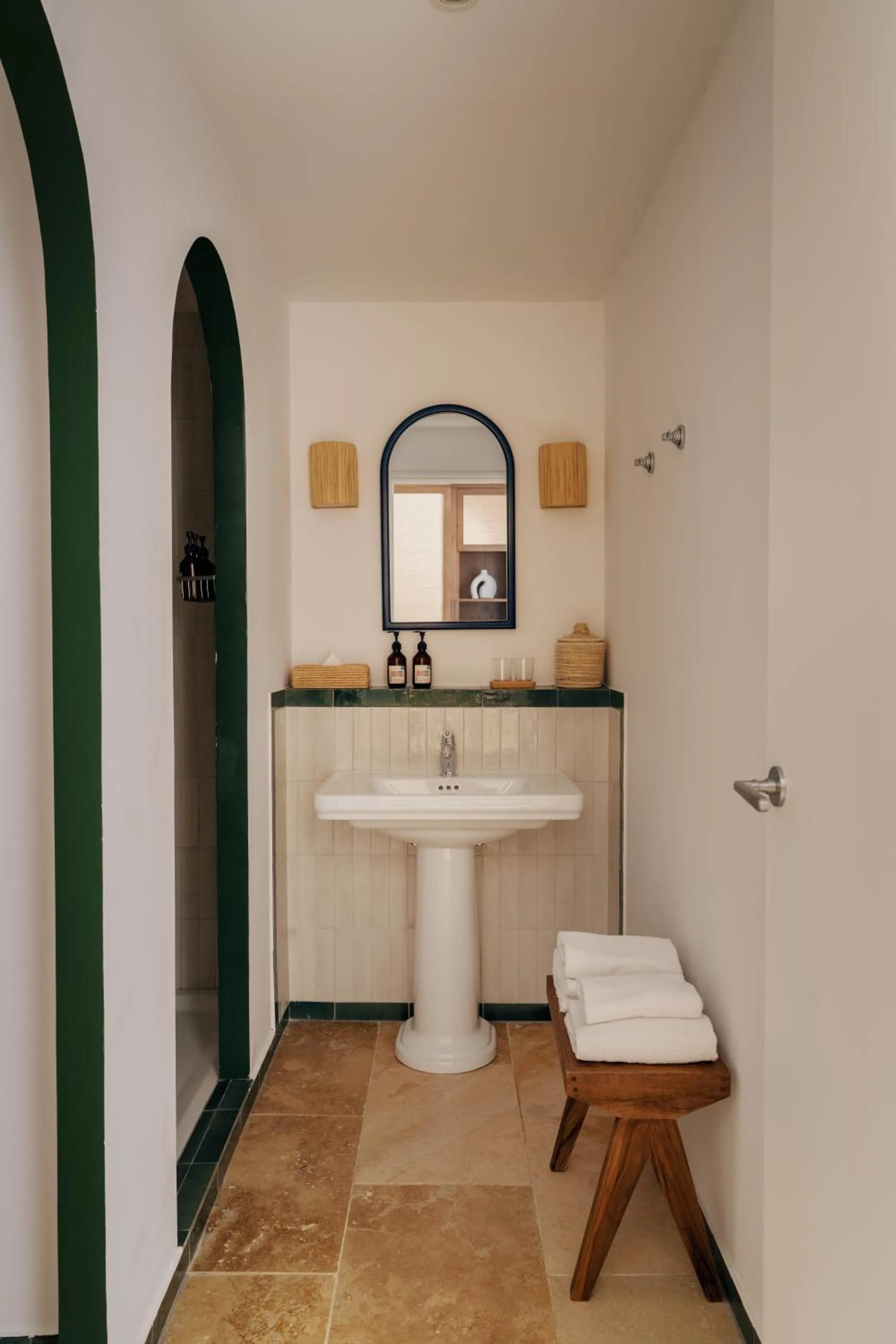 Bathroom in Boutique Hôtel Responsable et Restaurant Basgi Basgi